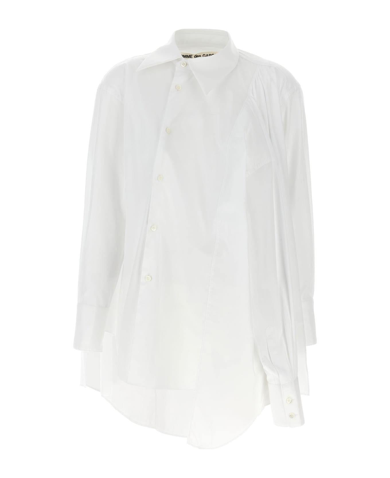 Comme des Garçons Shirt 4 Sleeves - White