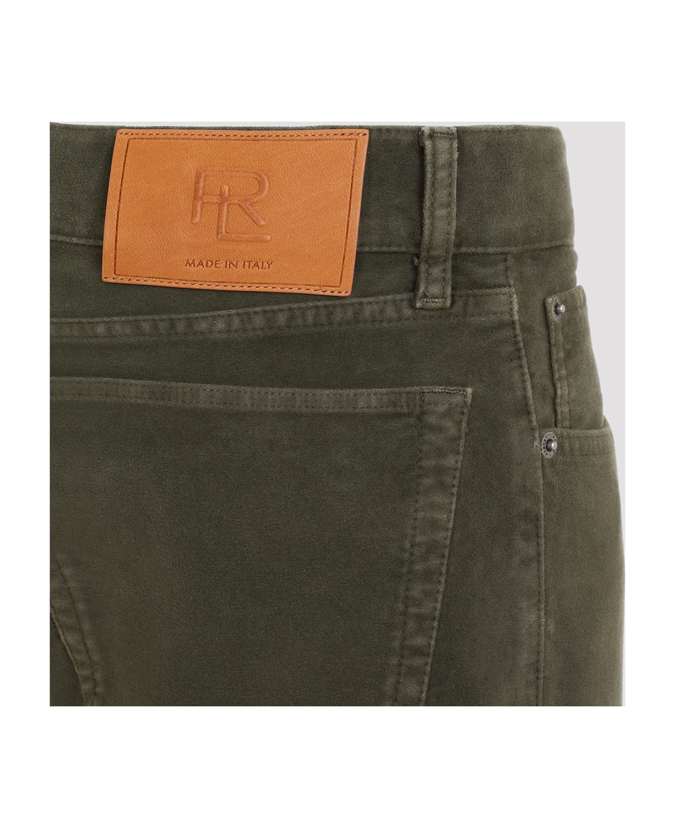 Ralph Lauren 5-pockets Pants - Moss Green
