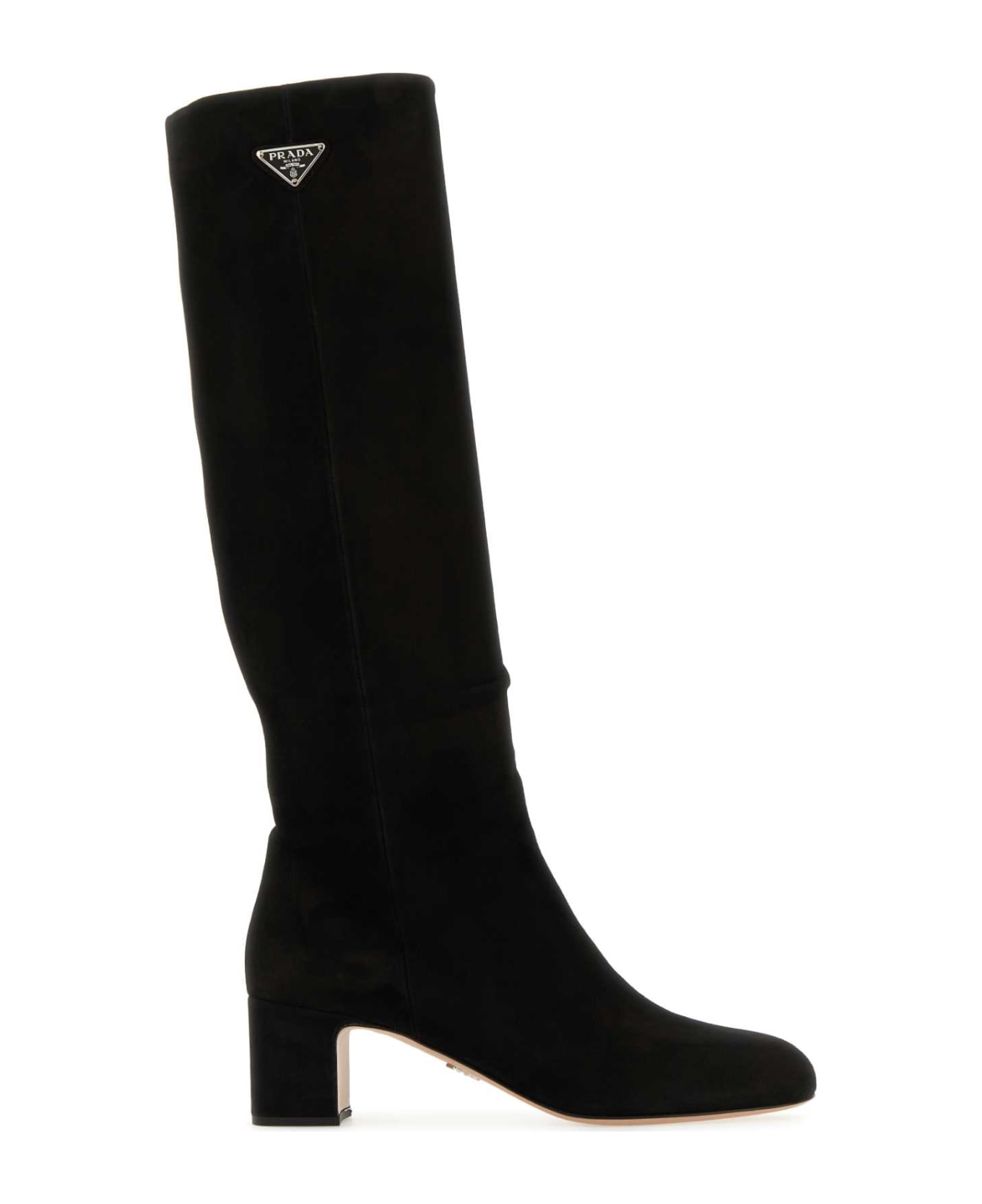 Prada Black Suede Boots - NERO ブーツ
