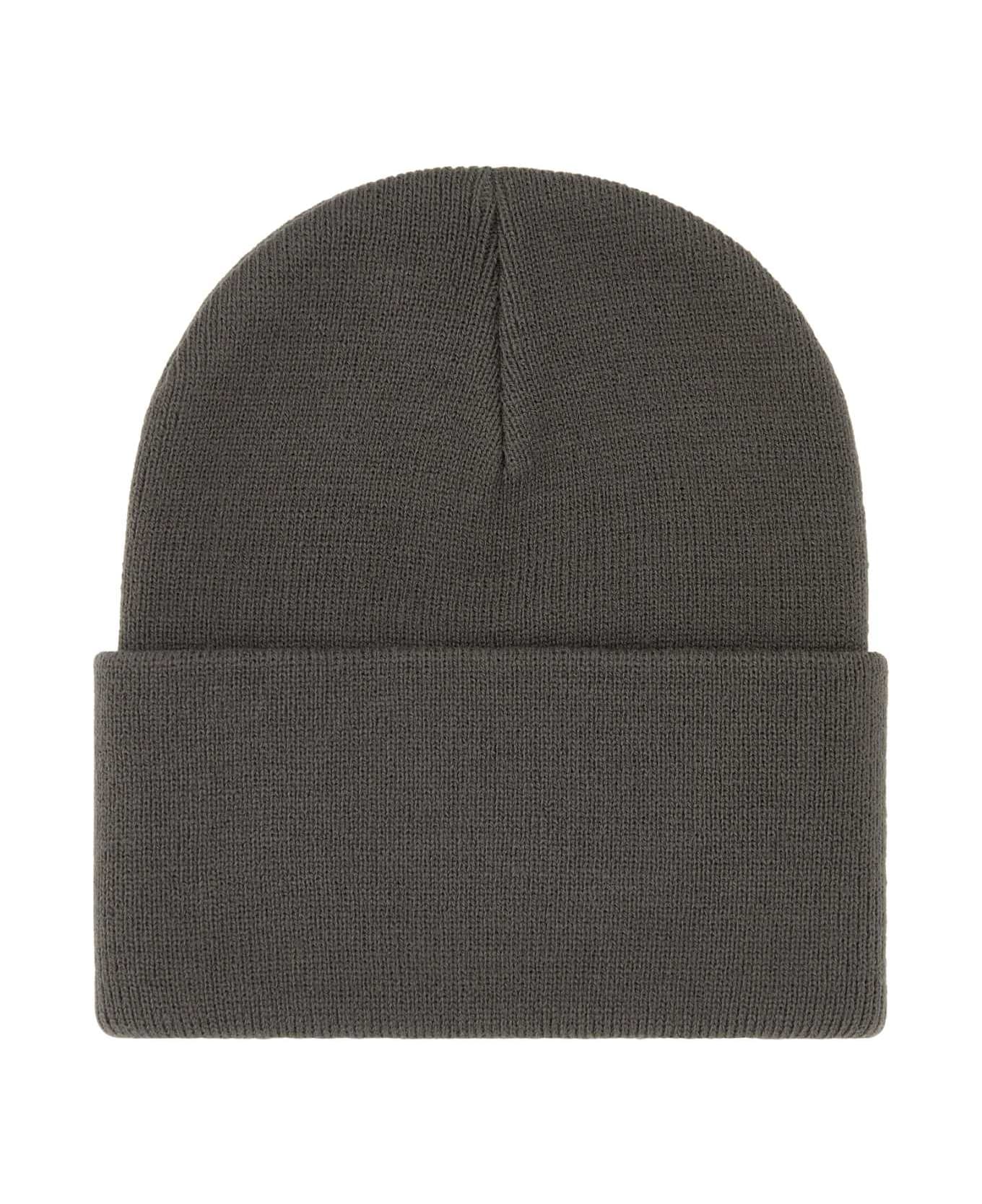 Carhartt Dark Grey Acrylic Watch Hat - PORPHYRY