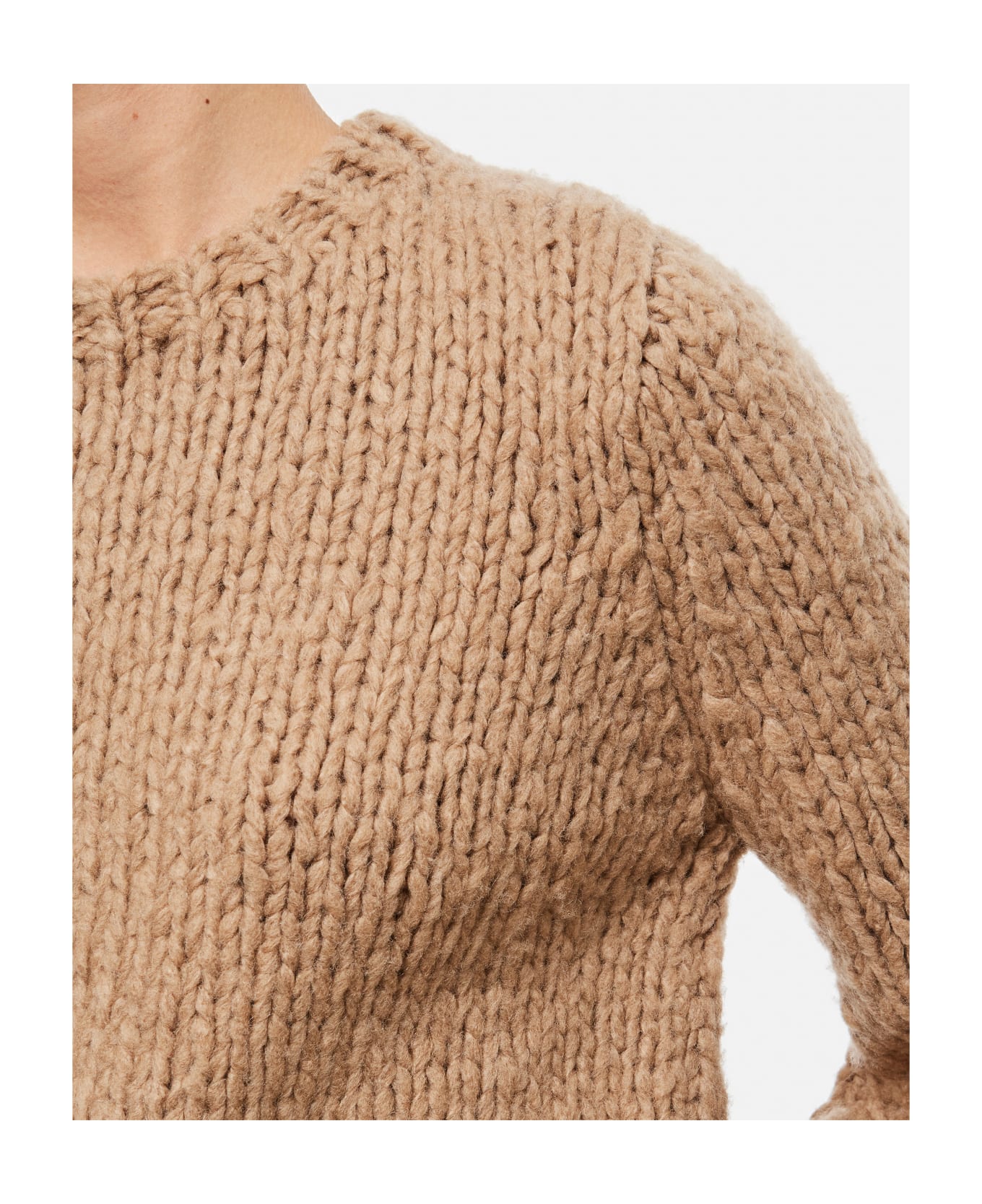 Gabriela Hearst Cashmere Crewneck Sweater - Beige