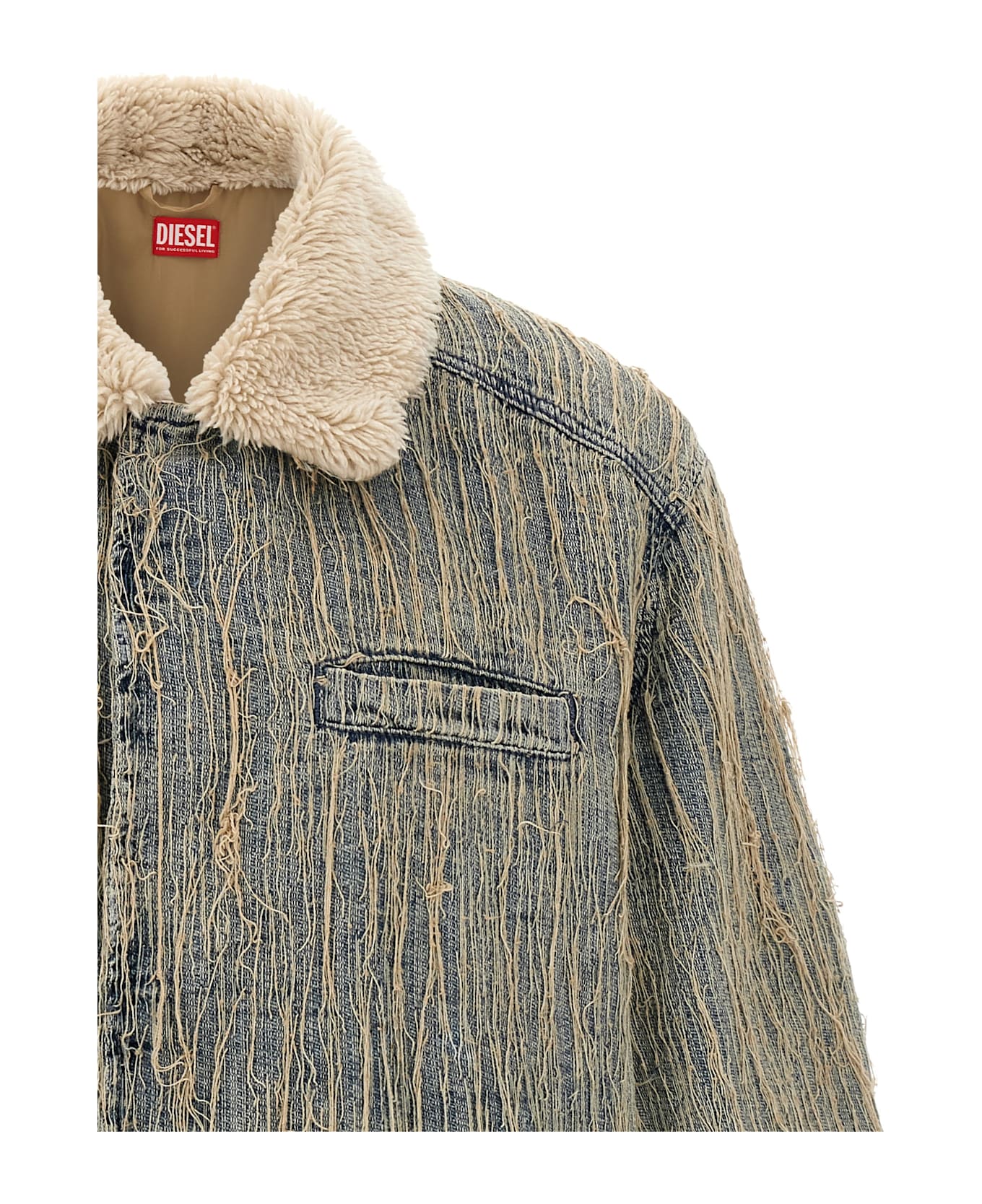 Diesel 'd-ivar-s' Jacket - Light Blue