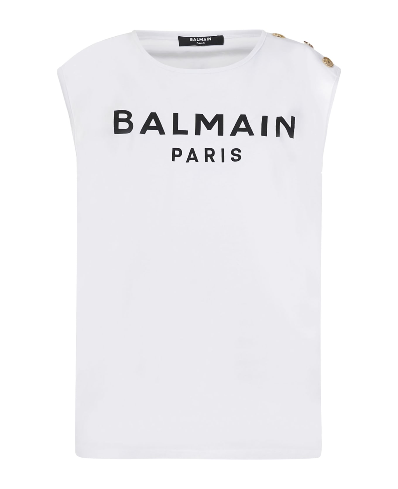Balmain T-shirt - Bianco/nero