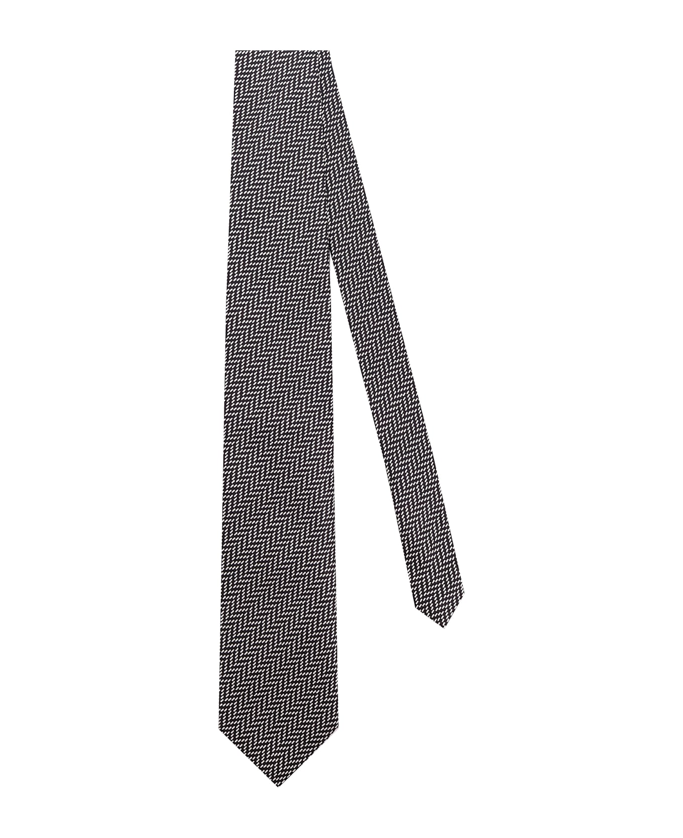 Tom Ford Silk Tie - Silver