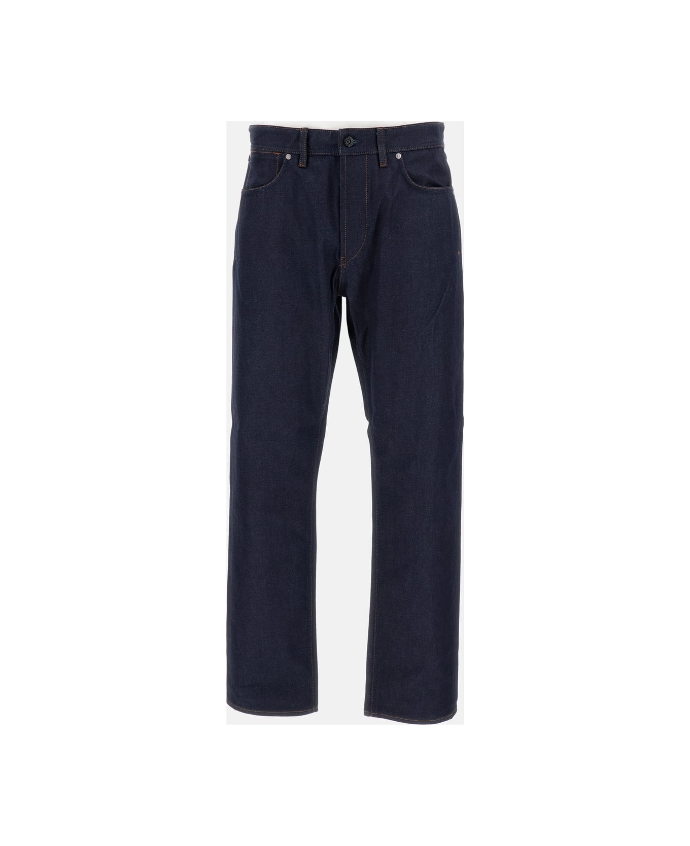 Stone Island Regular Fit Selvedge Jeans - Blue