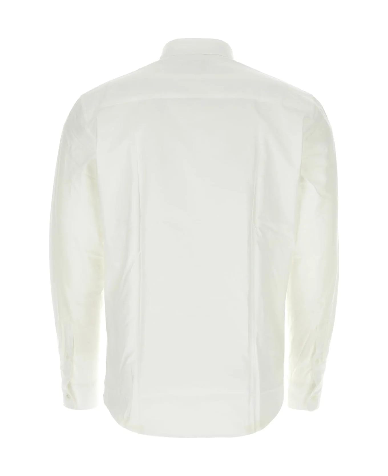 Maison Kitsuné White Cotton Shirt - P100 WHITE