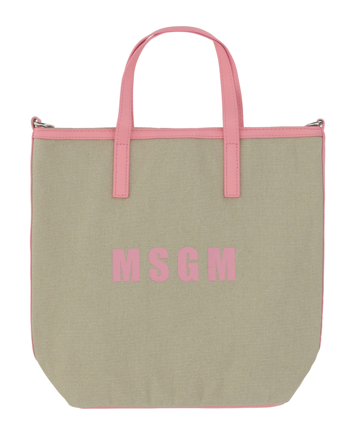MSGM Small Shopping Handbag - 13 トートバッグ