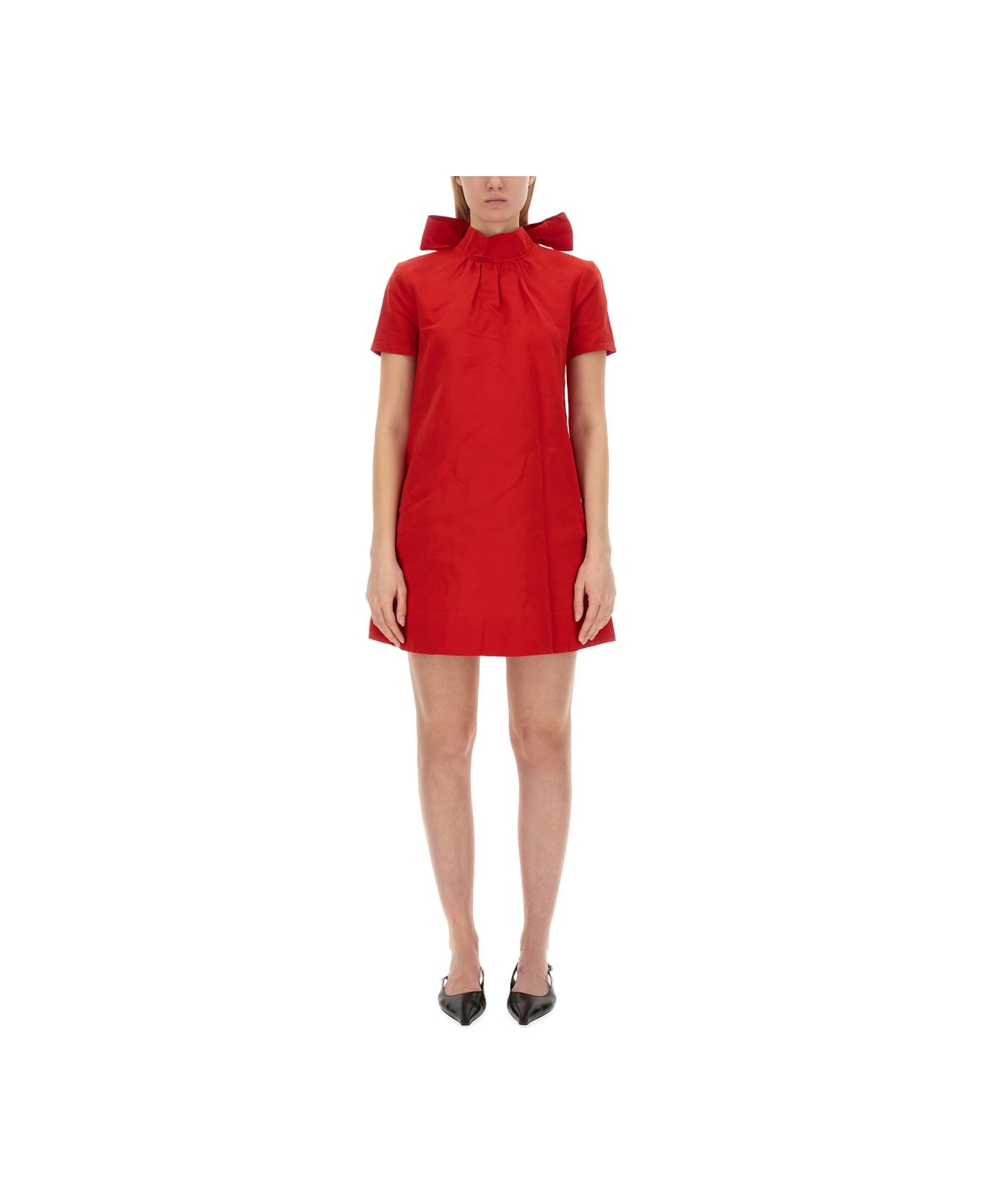 STAUD Mini Dress "ilana" - RED