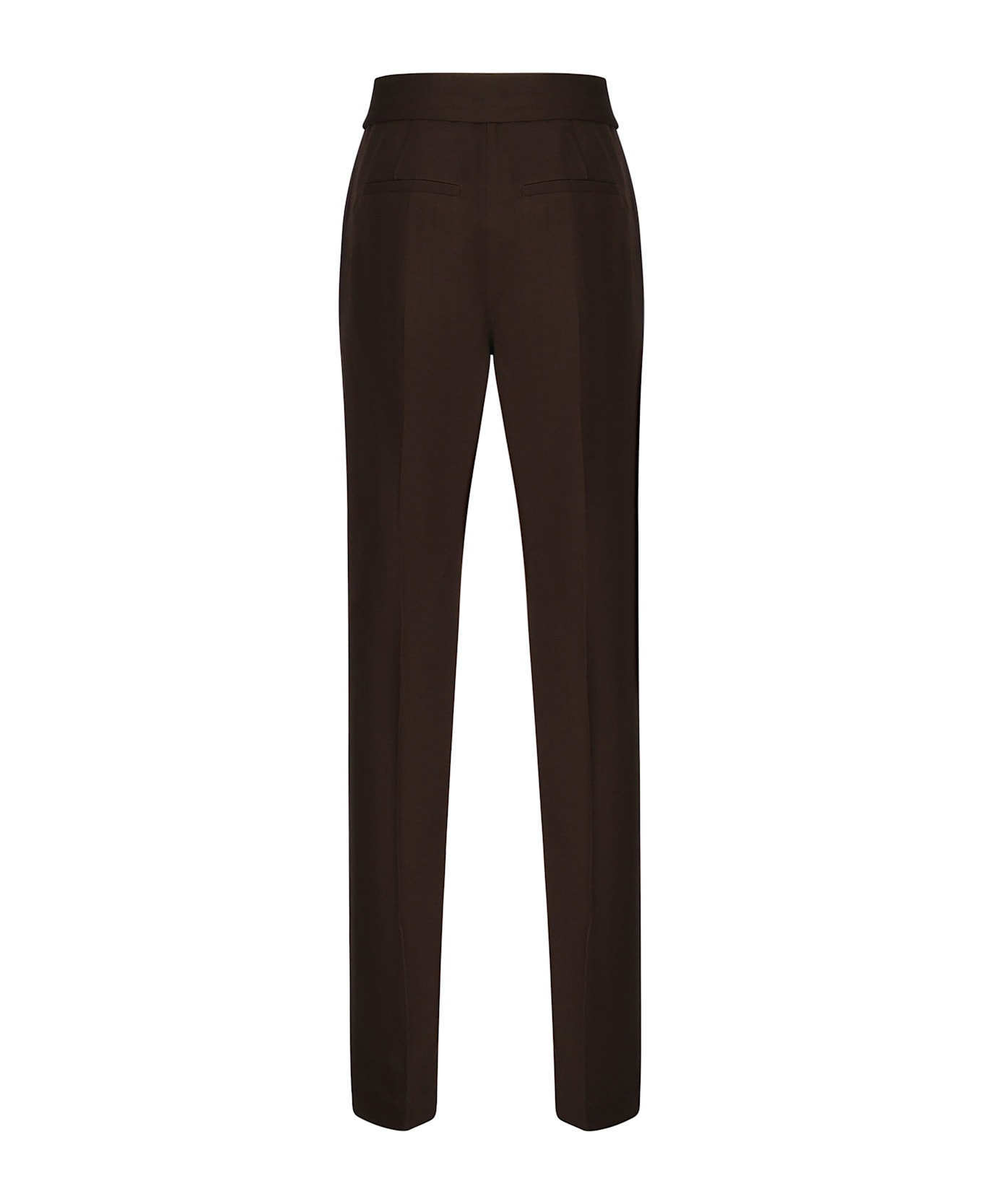 Jacquemus Tibau Trousers - DARK BROWN
