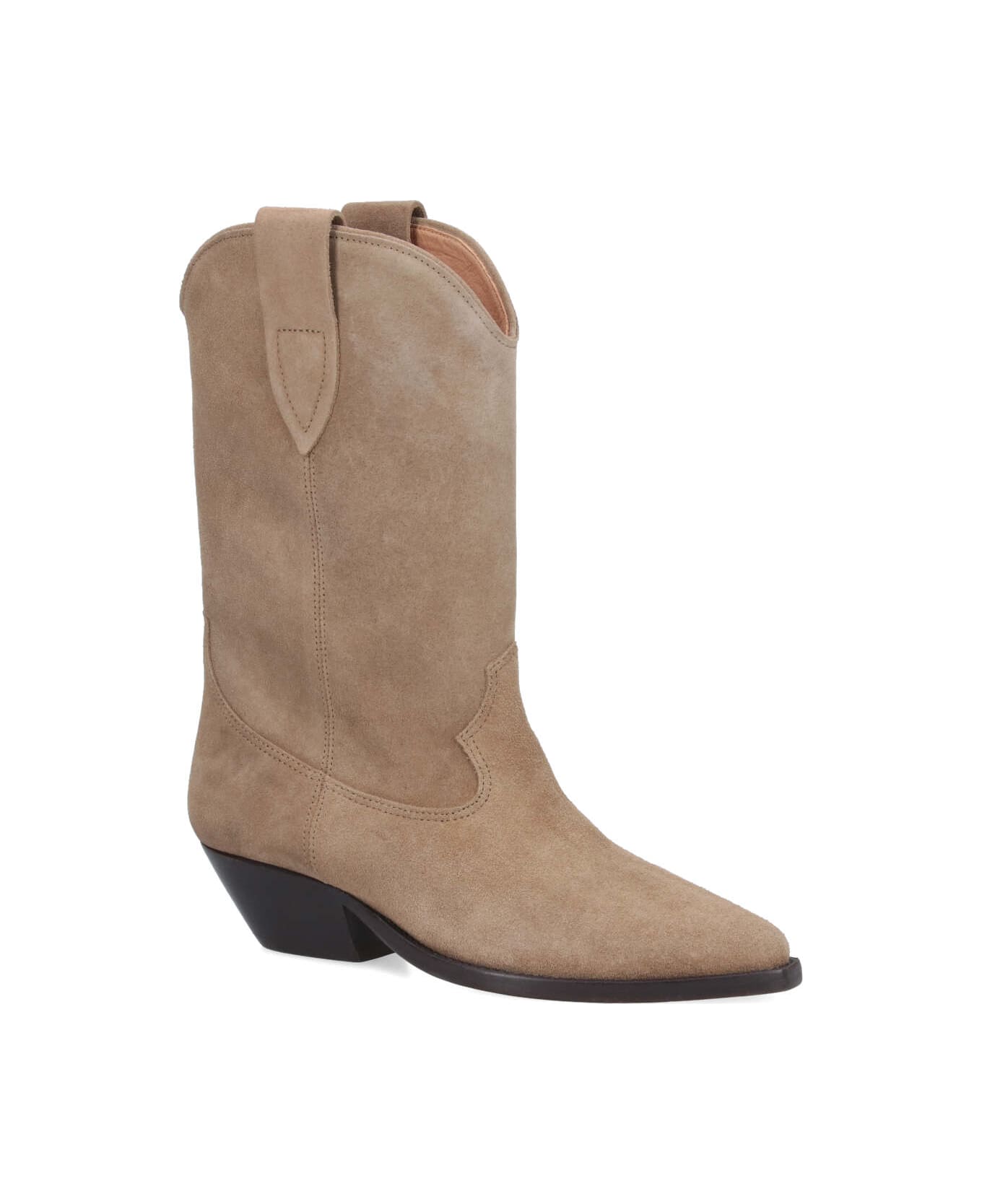 Isabel Marant Suede Boots - Taupe