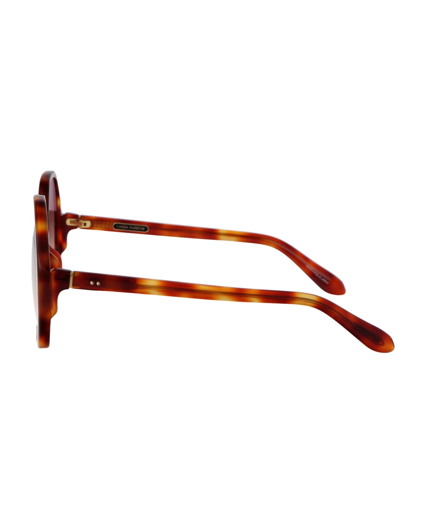 Linda Farrow Paloma Sunglasses - 03 AMBER AMBER T-SHELL OPTICAL サングラス