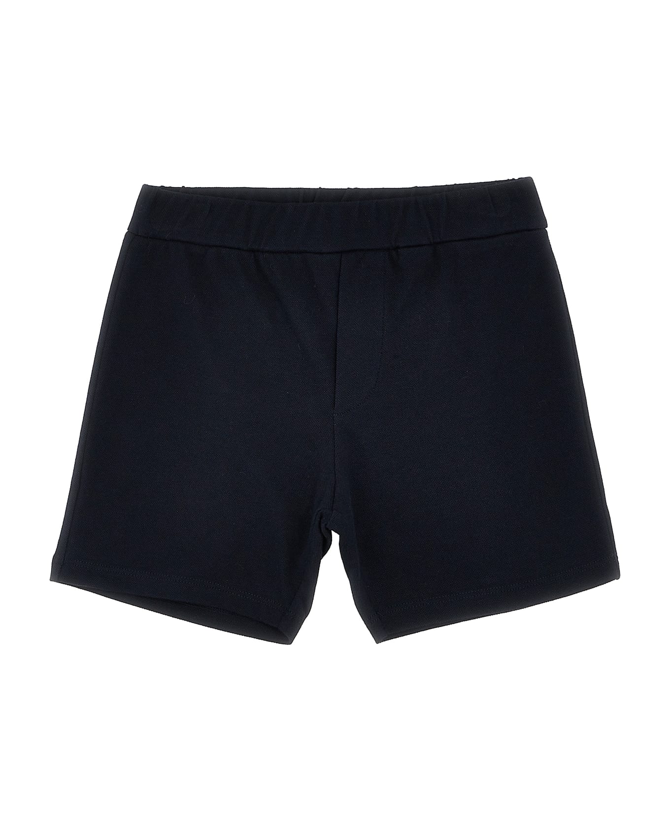 Moncler Polo Set + Piqué Bermuda Shorts - Multicolor