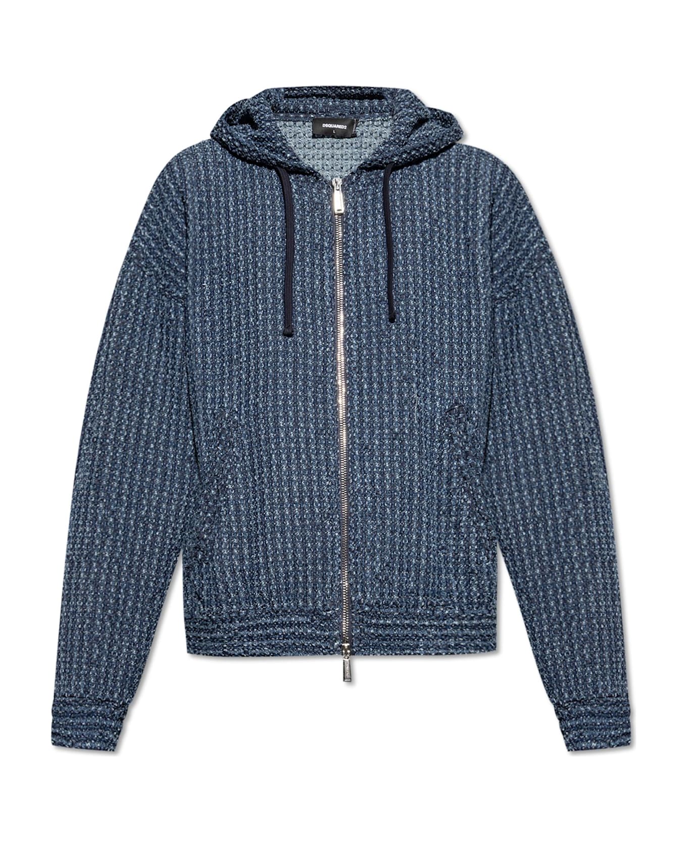 Dsquared2 Hooded Jacket - blue