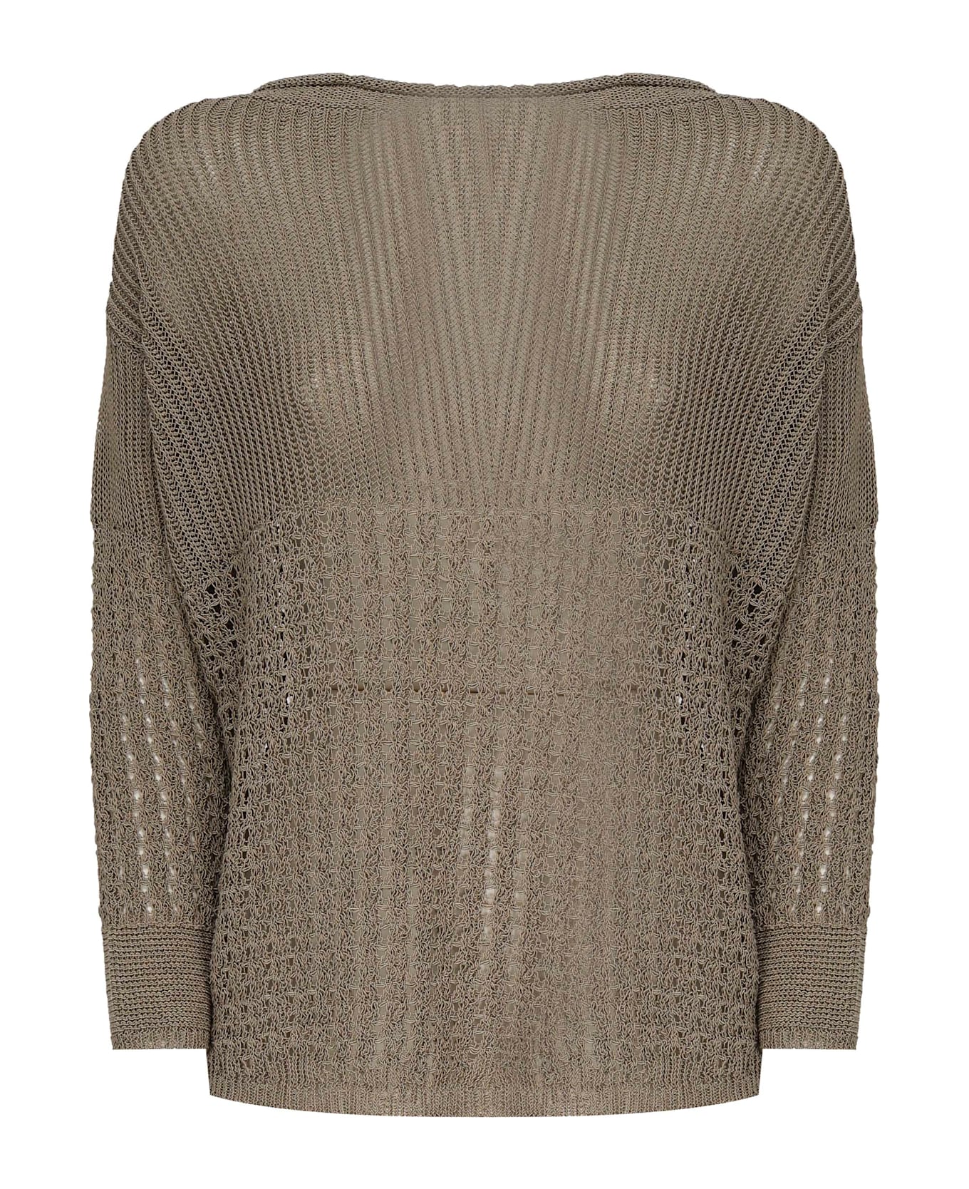 Max Mara Paggi Cotton Blend Pullover - Beige