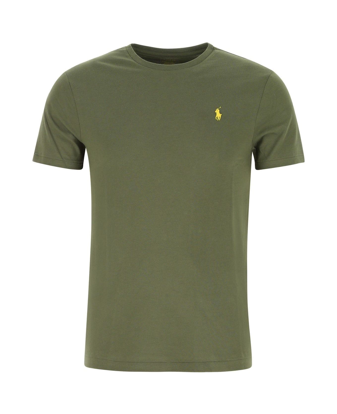 Polo Ralph Lauren Military Green Cotton T-shirt Polo Ralph Lauren - 292 シャツ
