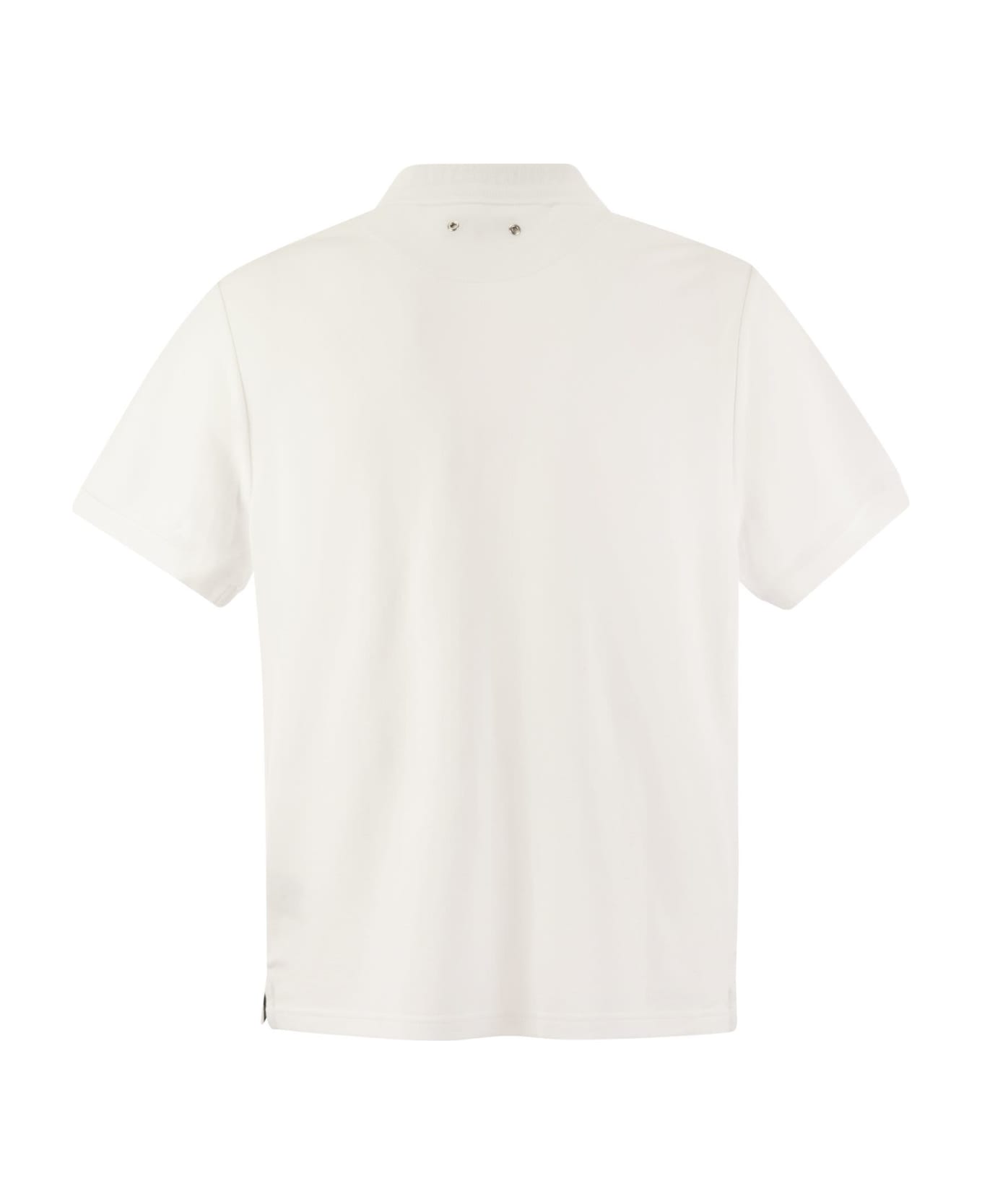 Vilebrequin Organic Cotton Pique Polo Shirt - White