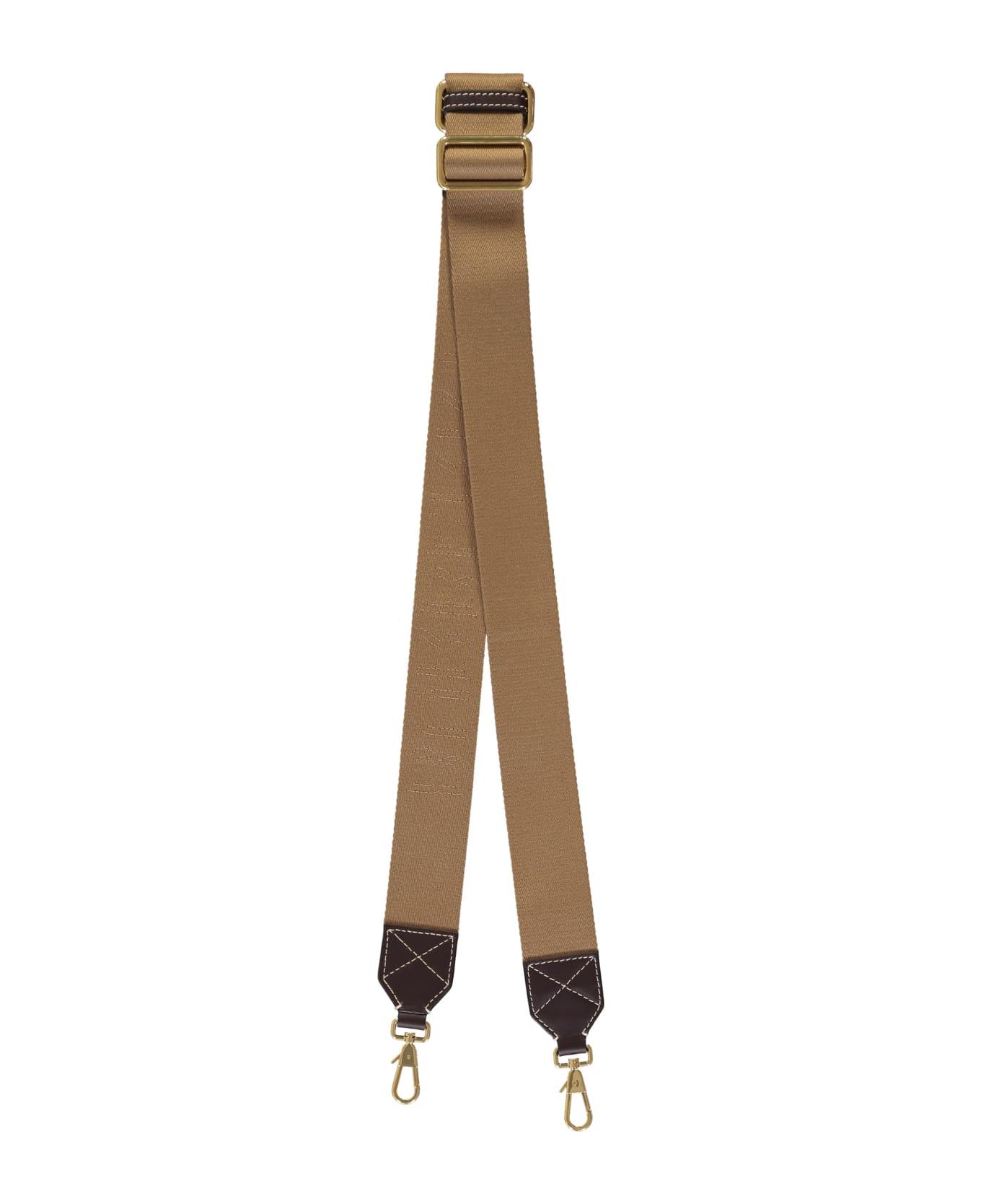 Burberry Adjustable And Removable Fabric Shoulder Strap - brown