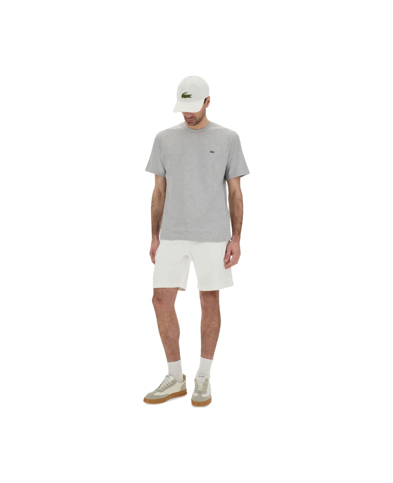 Lacoste Short Cargo - WHITE
