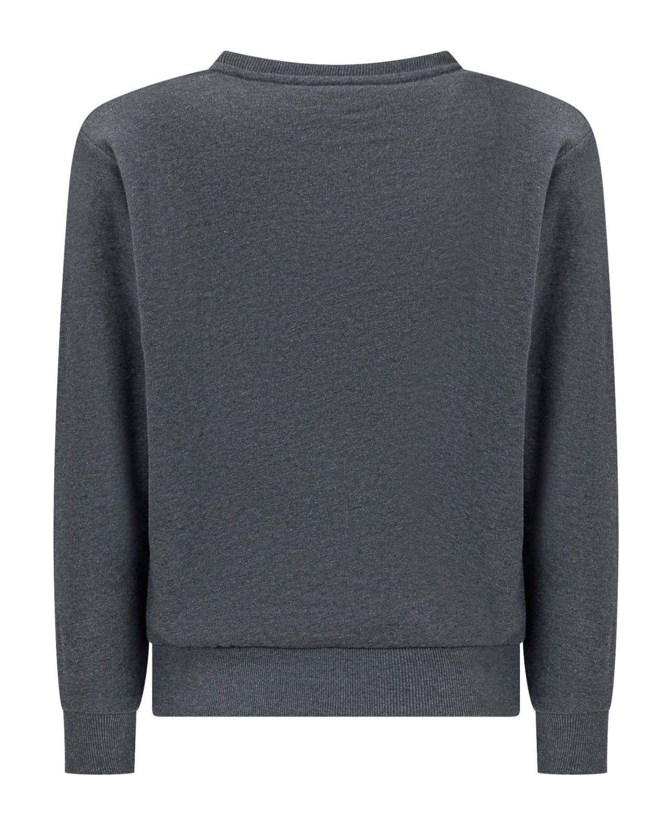 Versace Sweatshirt With Logo - GRIGIO BIANCO