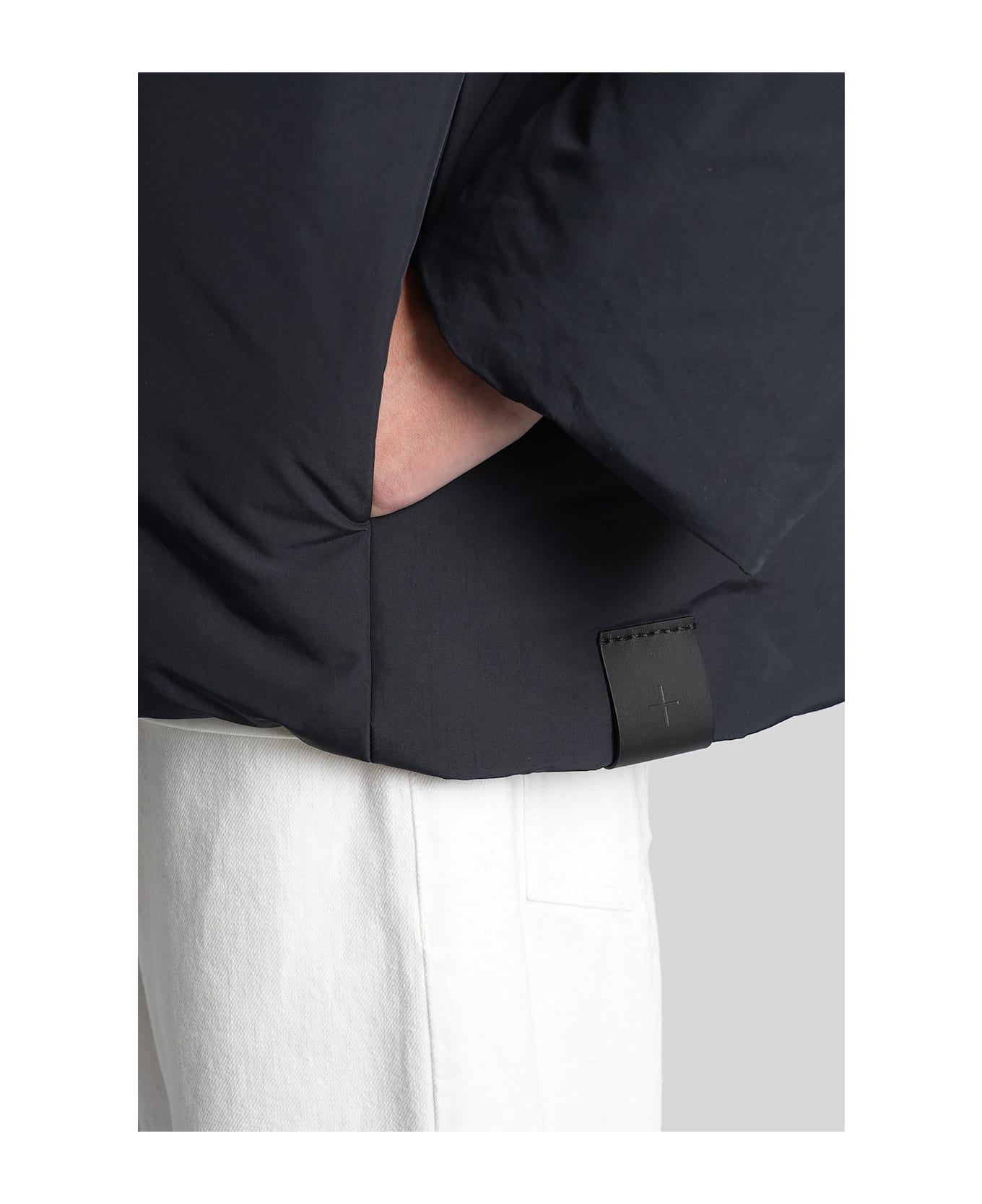 Jil Sander Puffer In Black Polyester - black