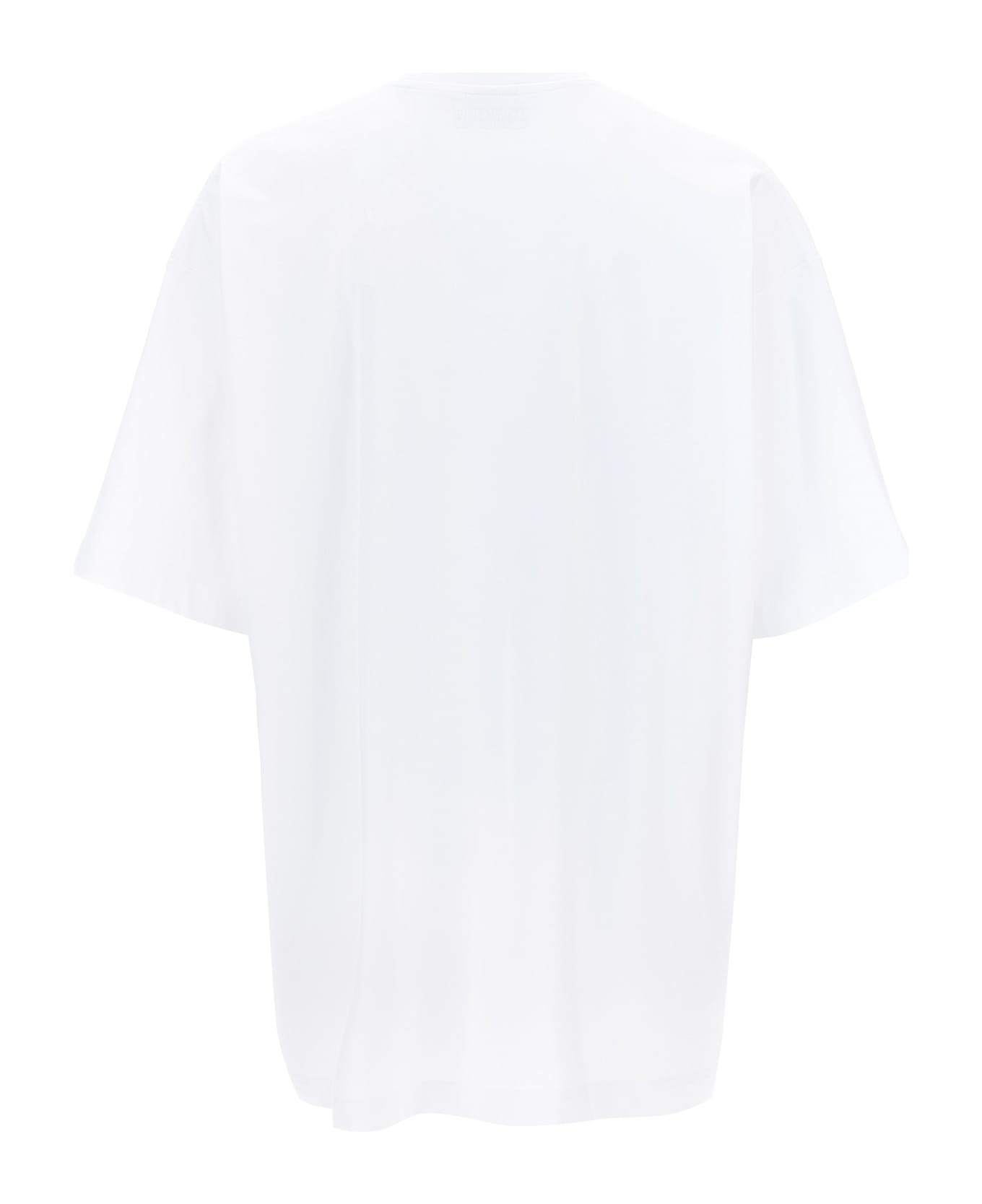 VETEMENTS 
oval Logo
 T-shirt - White
