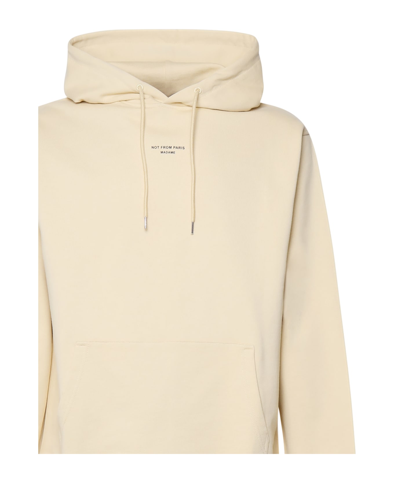 Drôle de Monsieur Le Hoodie Slogan Classique Hoodie - Straw ニットウェア