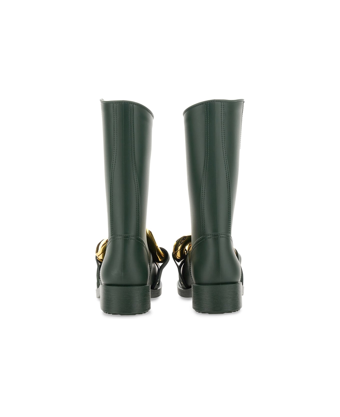 J.W. Anderson High Boot "chain" - GREEN