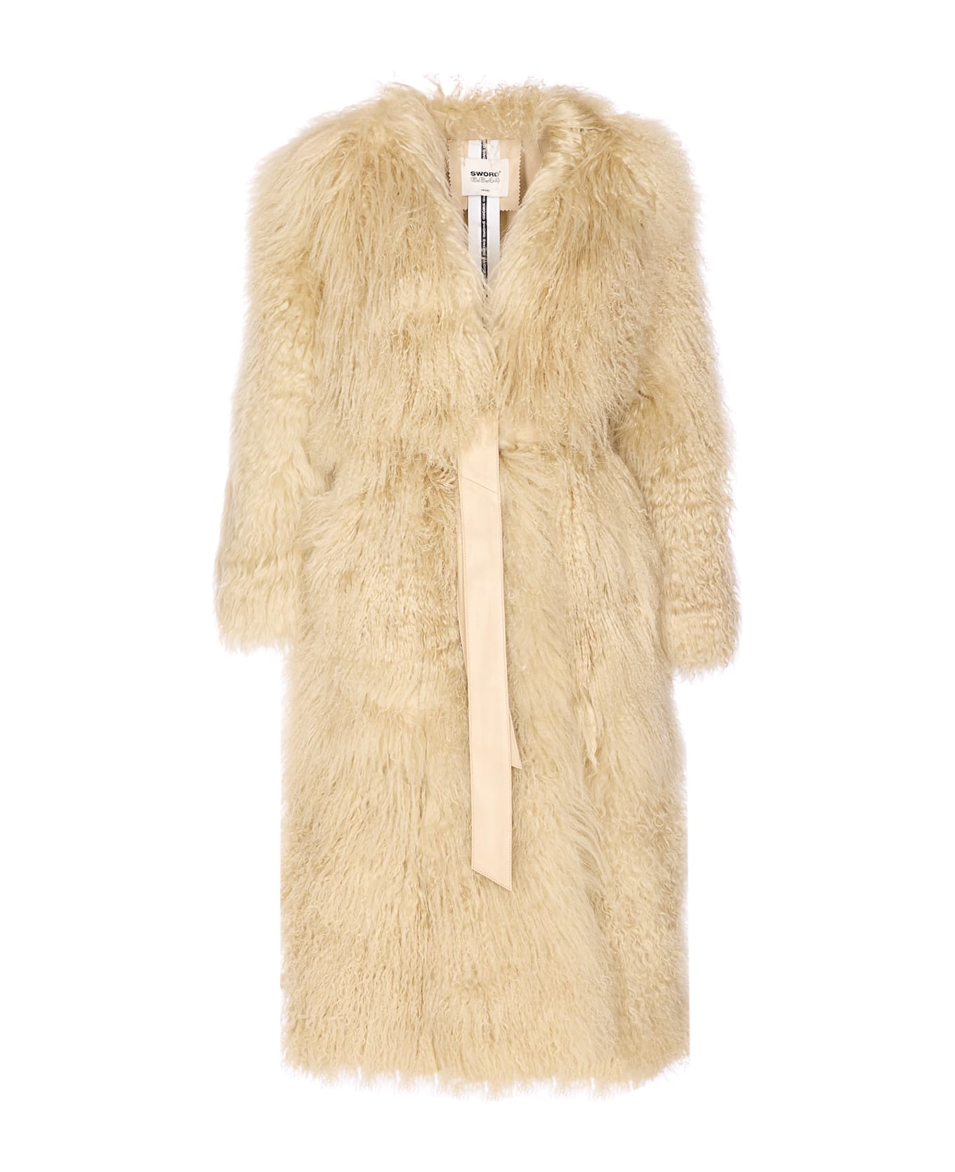 S.W.O.R.D 6.6.44 Fur Coat - Yellow
