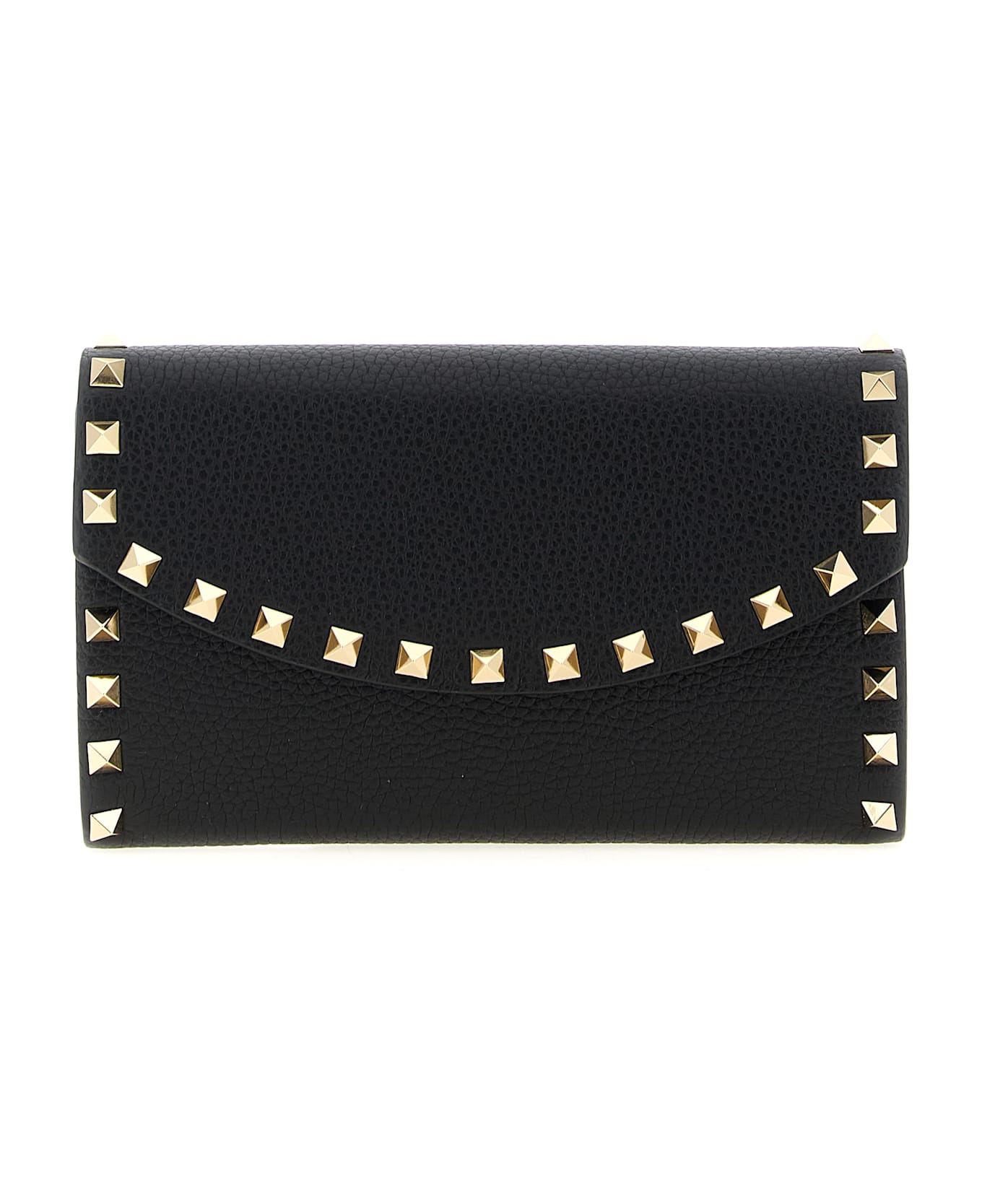 Valentino Garavani 
rockstud
 Wallet On Chain - Black  