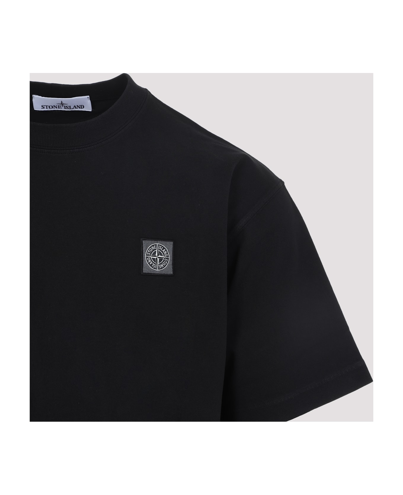 Stone Island Short Sleeves T-shirt - Black