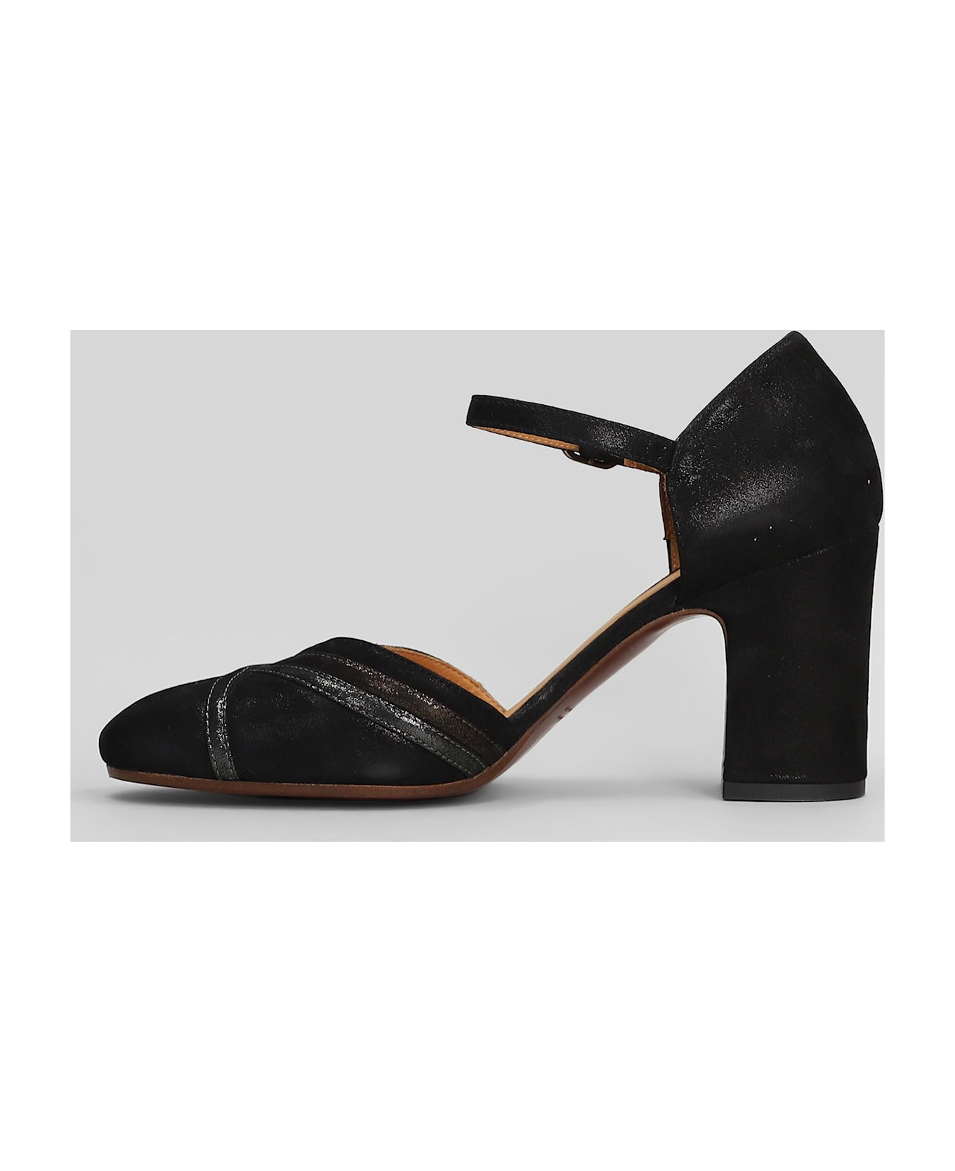 Chie Mihara Merman Pumps In Black Leather - black