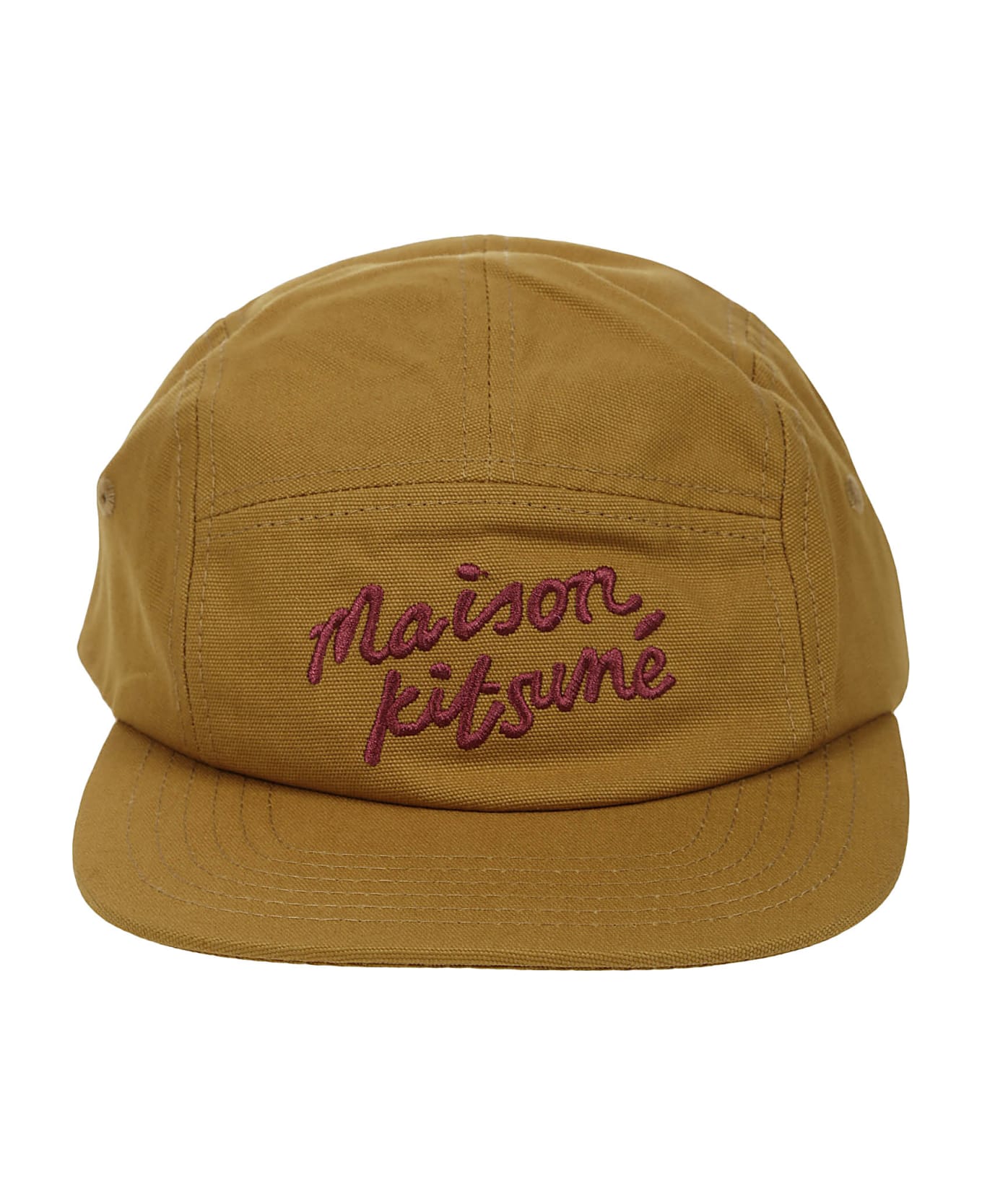 Maison Kitsuné Handwriting 5p Cap - Chino Brown 帽子