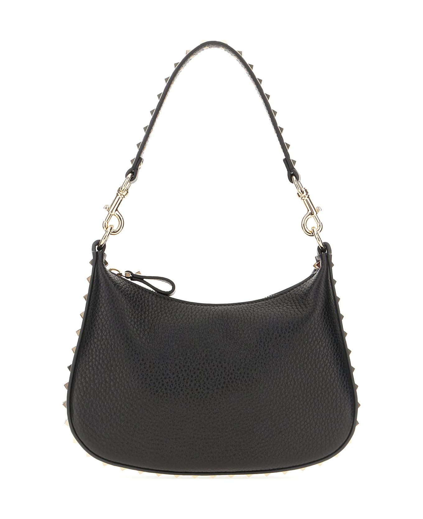 Valentino Garavani Black Leather Handbag - Nero