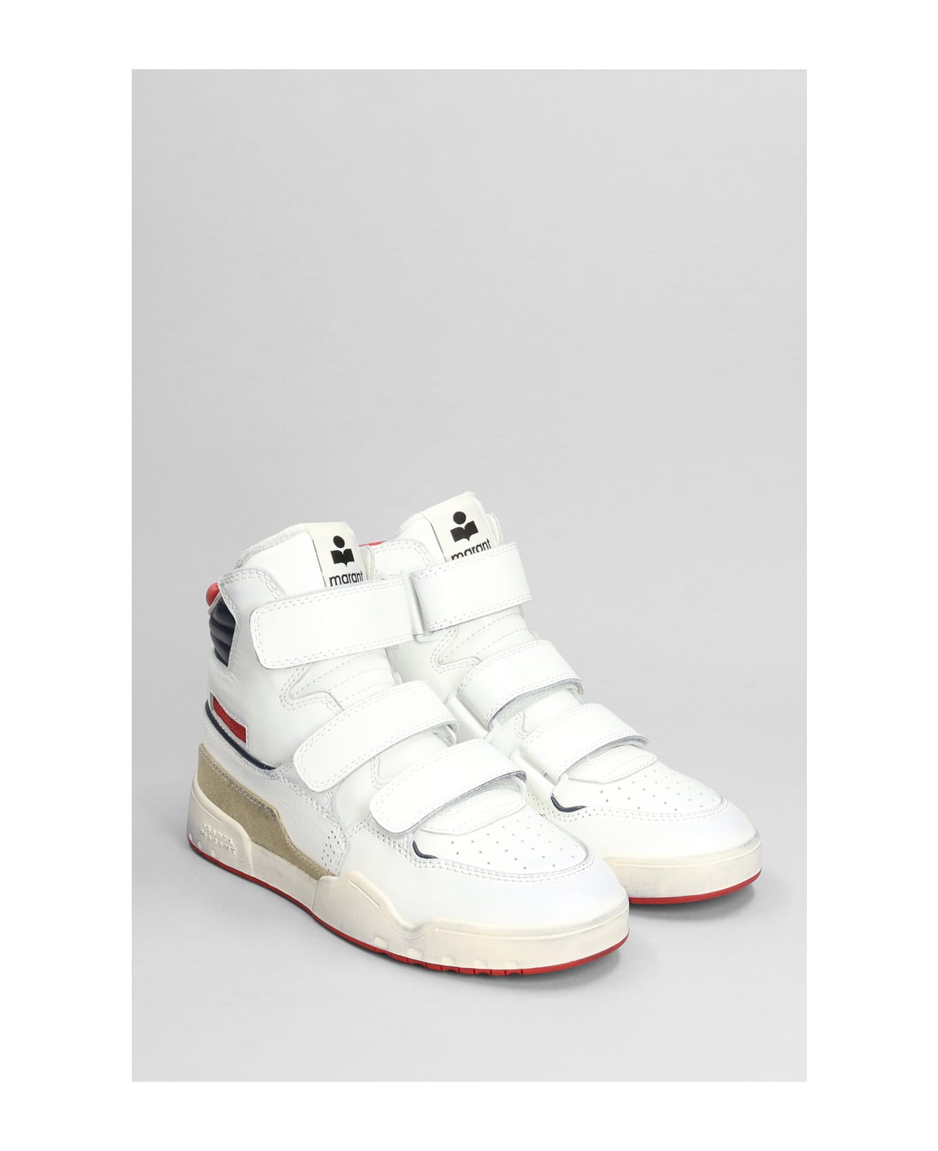 Isabel Marant Oney Sneakers In White Leather スニーカー 通販