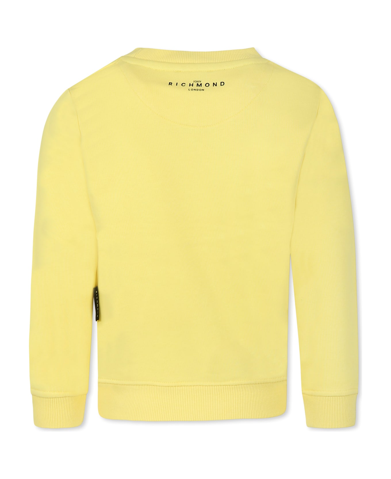 Richmond Yellow Sweatshirt For Boy With Logo - Yellow