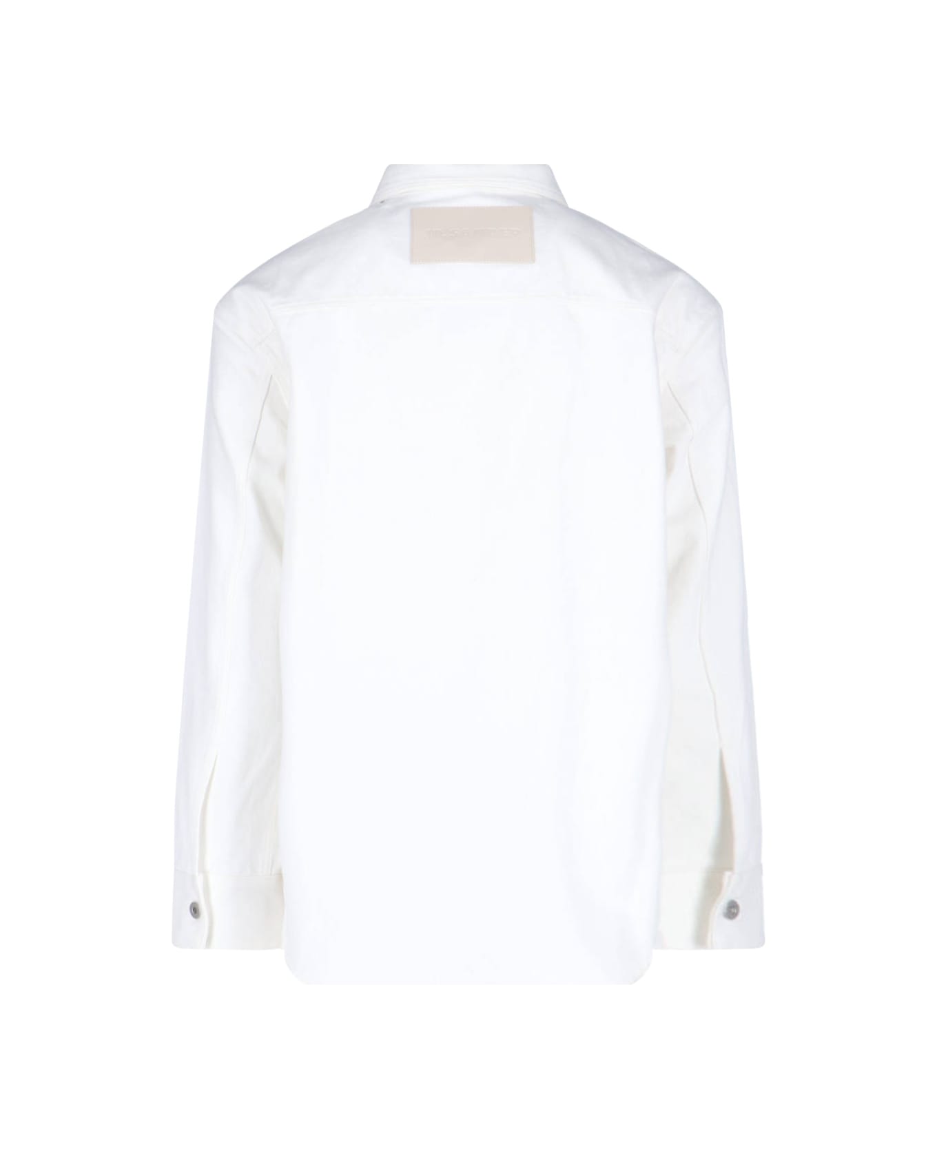 Jil Sander Denim Shirt Jacket - White