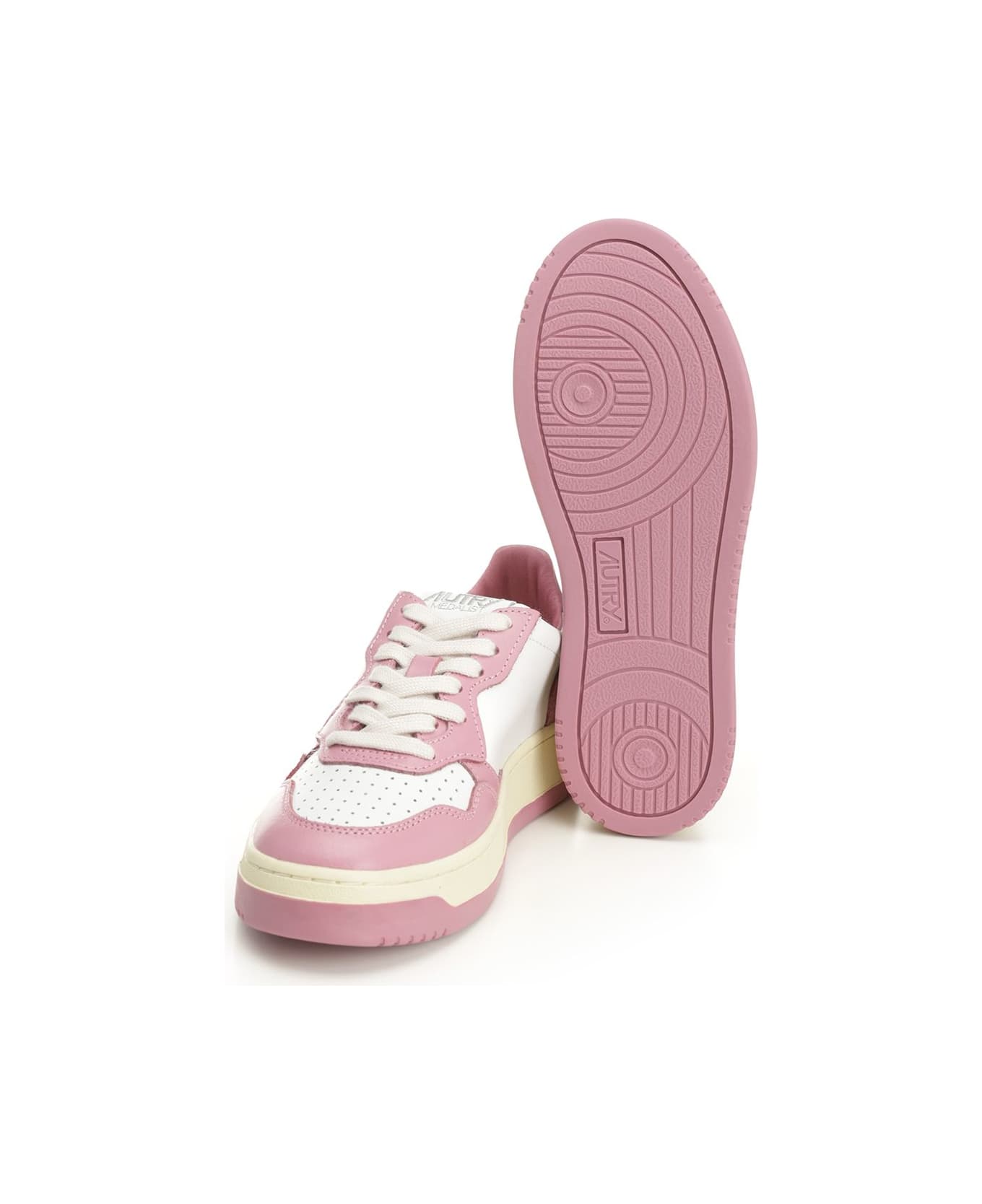 Autry 'medalist Low' Sneaker - Wht Polignac