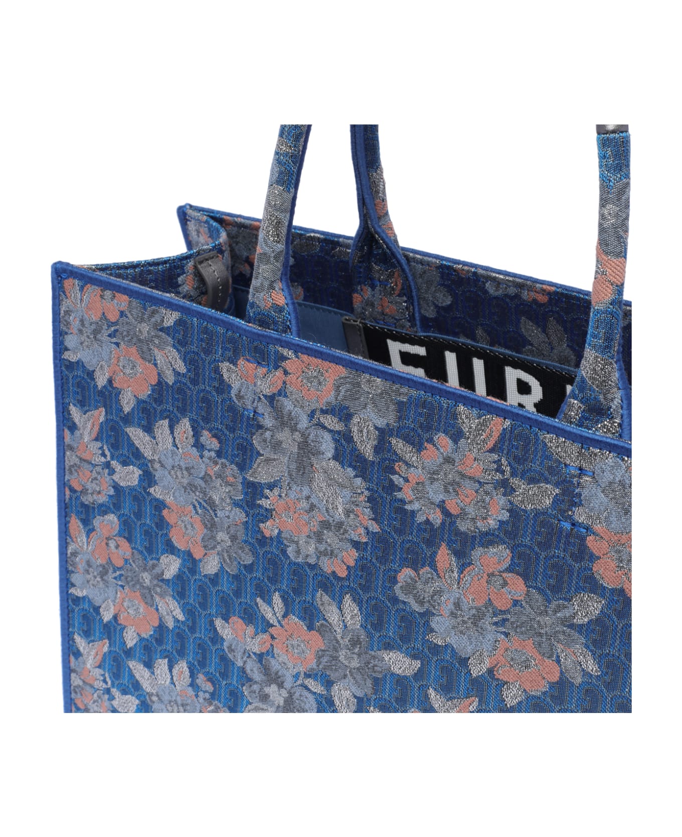 Furla Opportunity Shopping Bag - Gnawed Blue