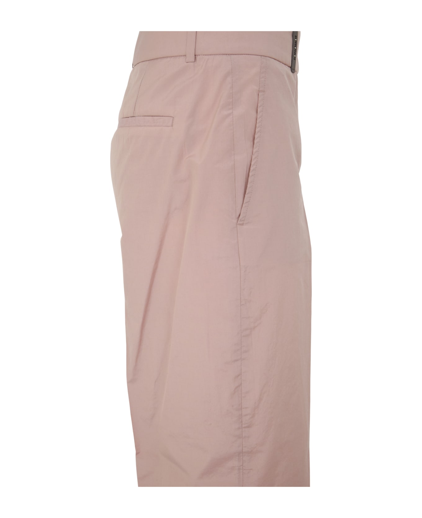 Peserico Popeline Regular Trousers - Desert Pink