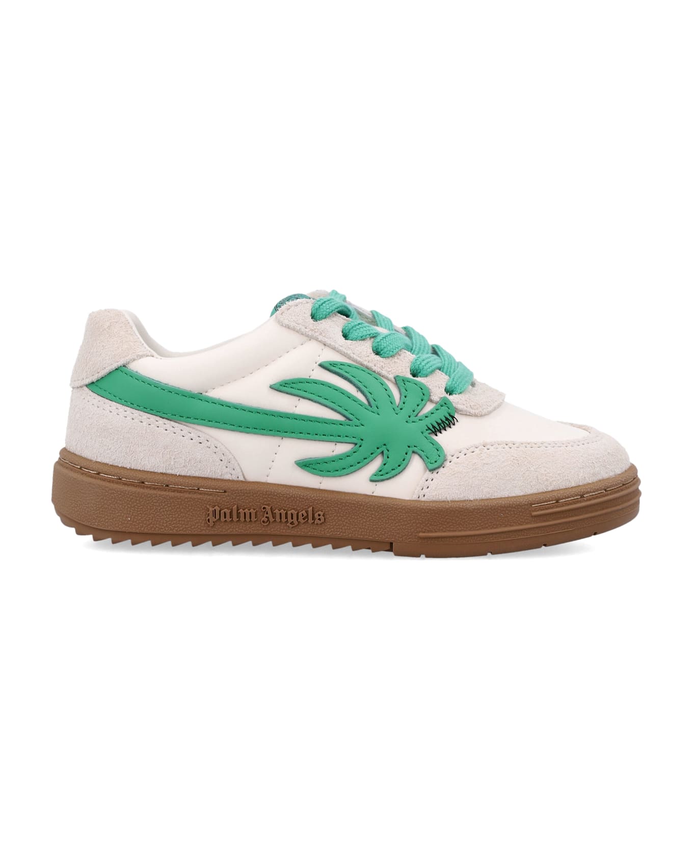 Palm Angels Kid - Palm Beach University Sneakers - BEIGE