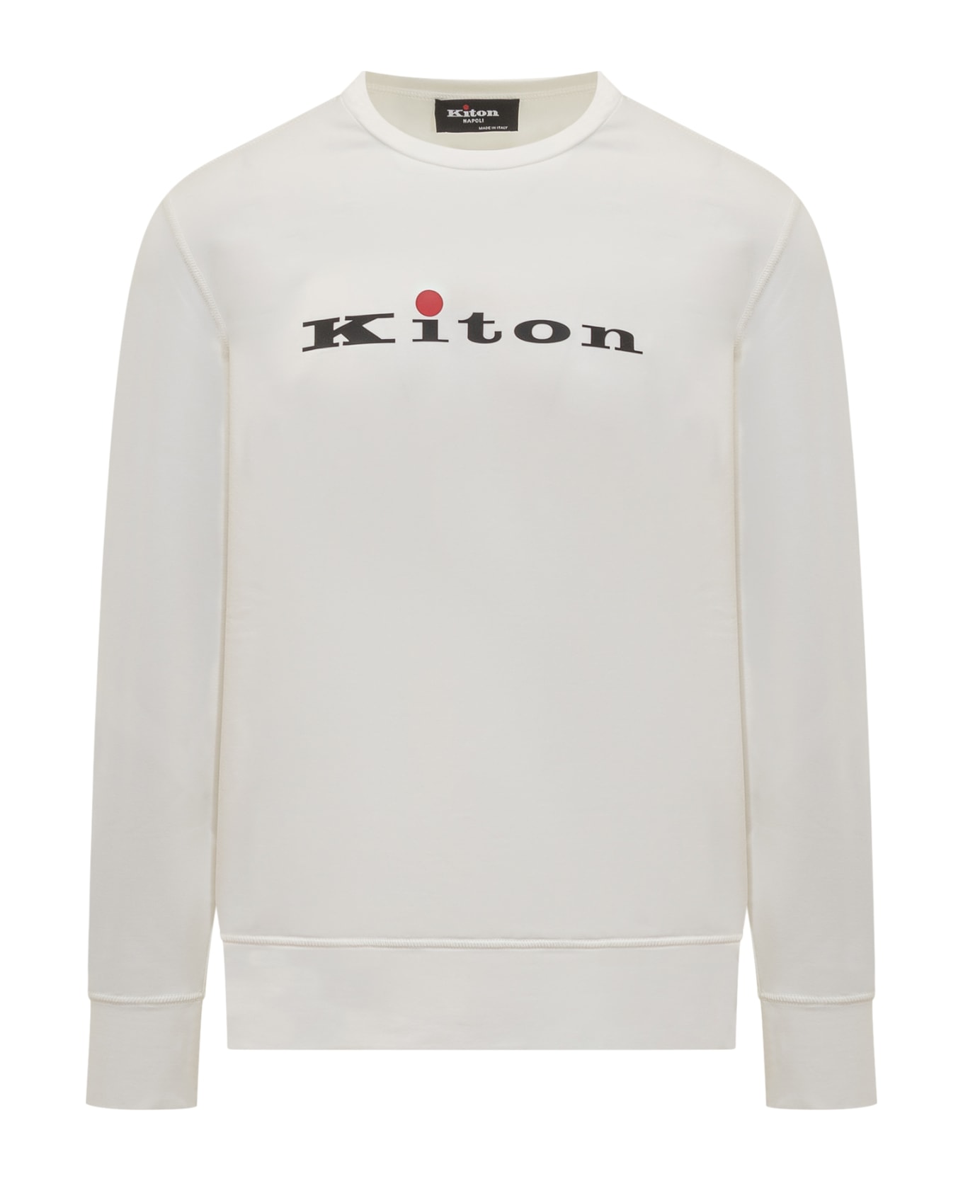 Kiton Sweatshirt - WHITE