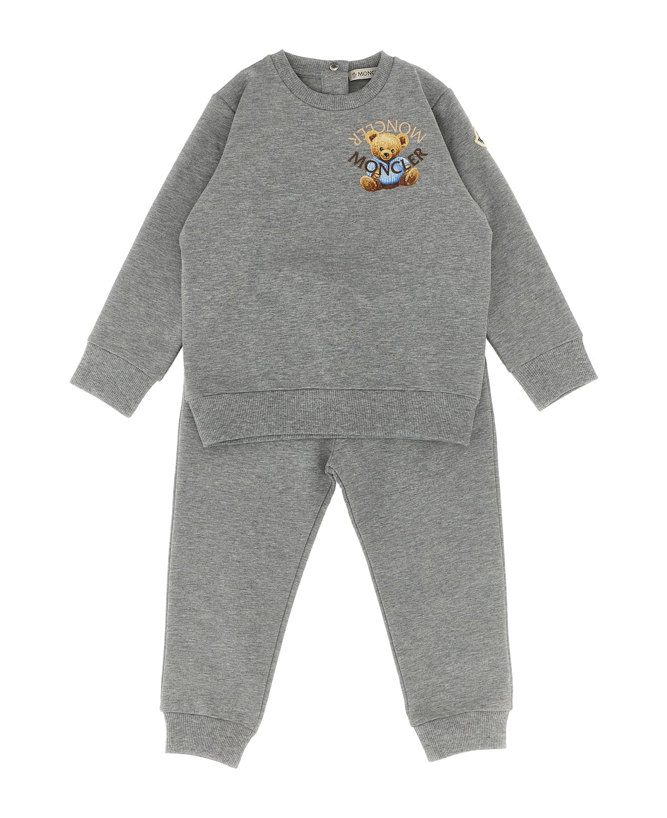 Moncler Sweatshirt + Joggers Set - Gray