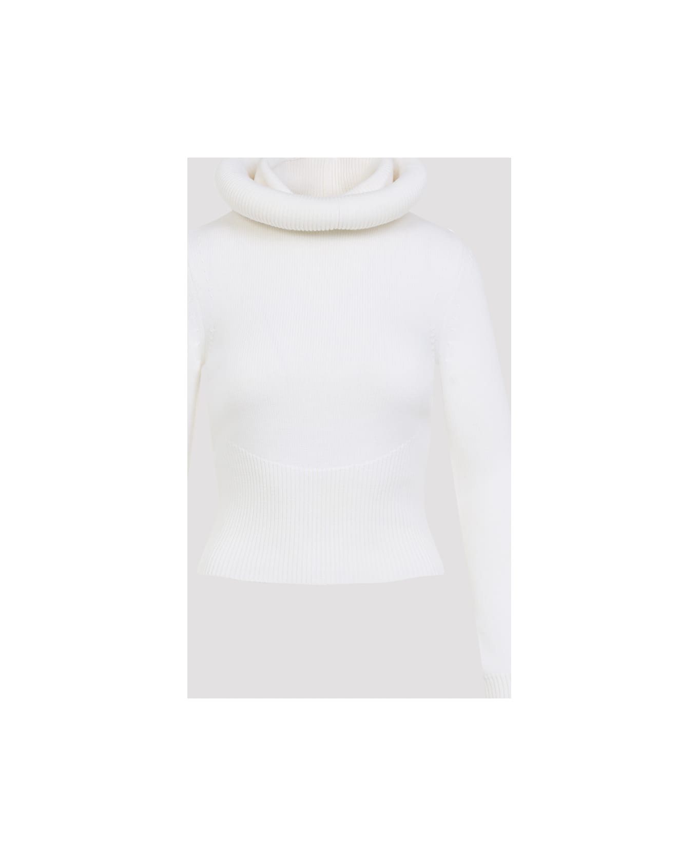 Alaia Alaïa Hooded Pullover - Blanc