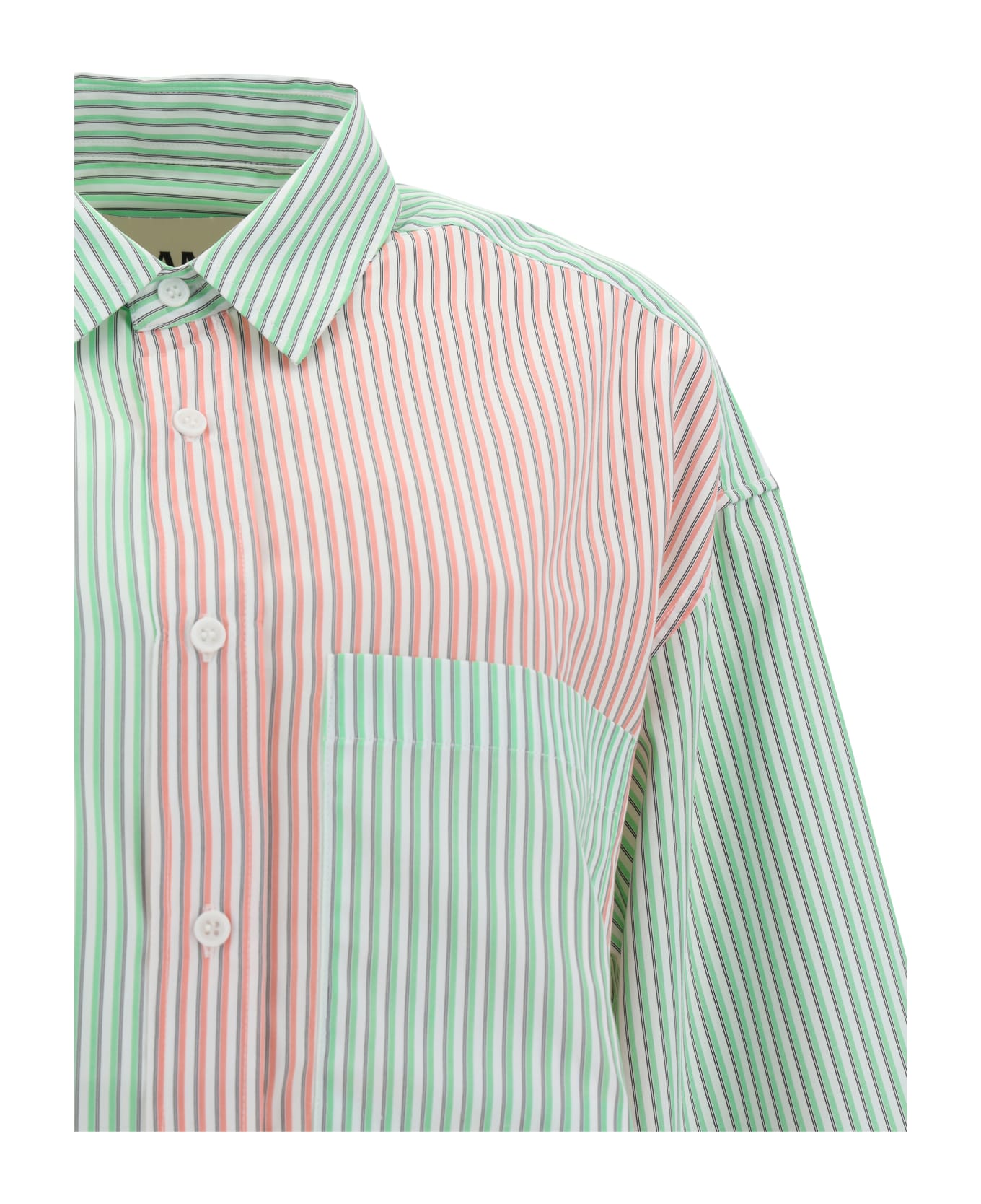BLANCA Benny Shirt - Lime/pink