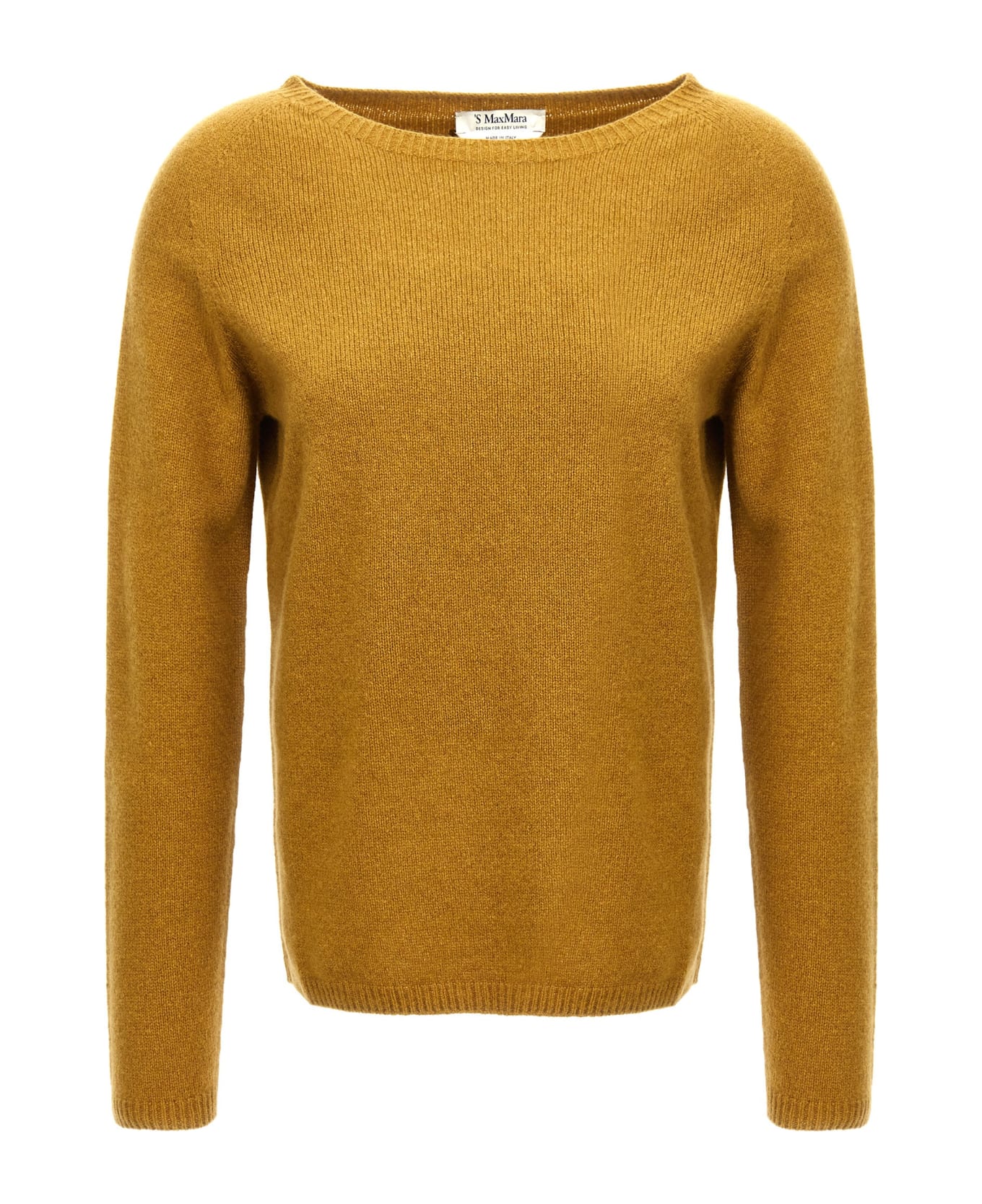 'S Max Mara 'giori' Sweater - Yellow ニットウェア