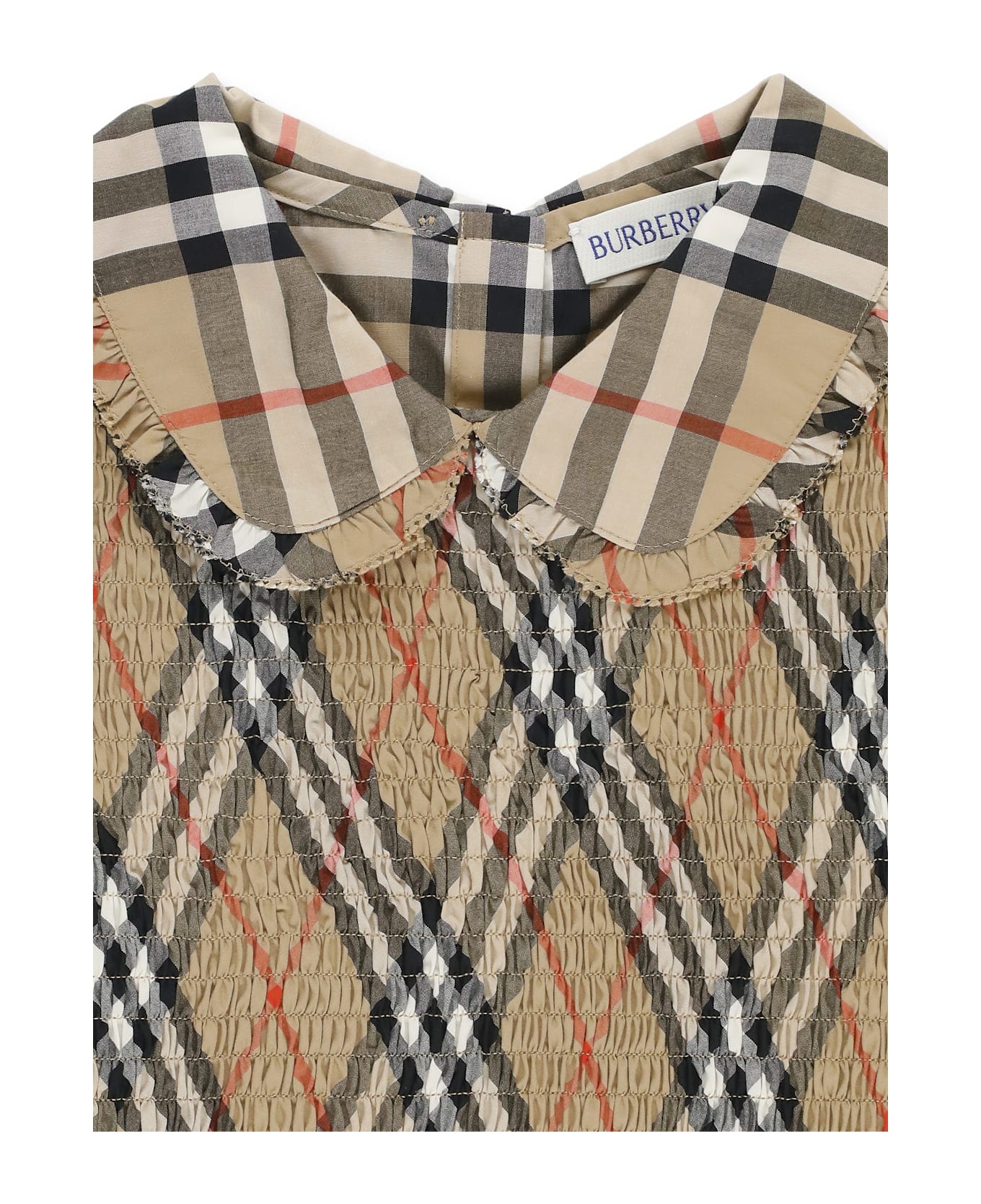 Burberry Ida Check Dress - Beige