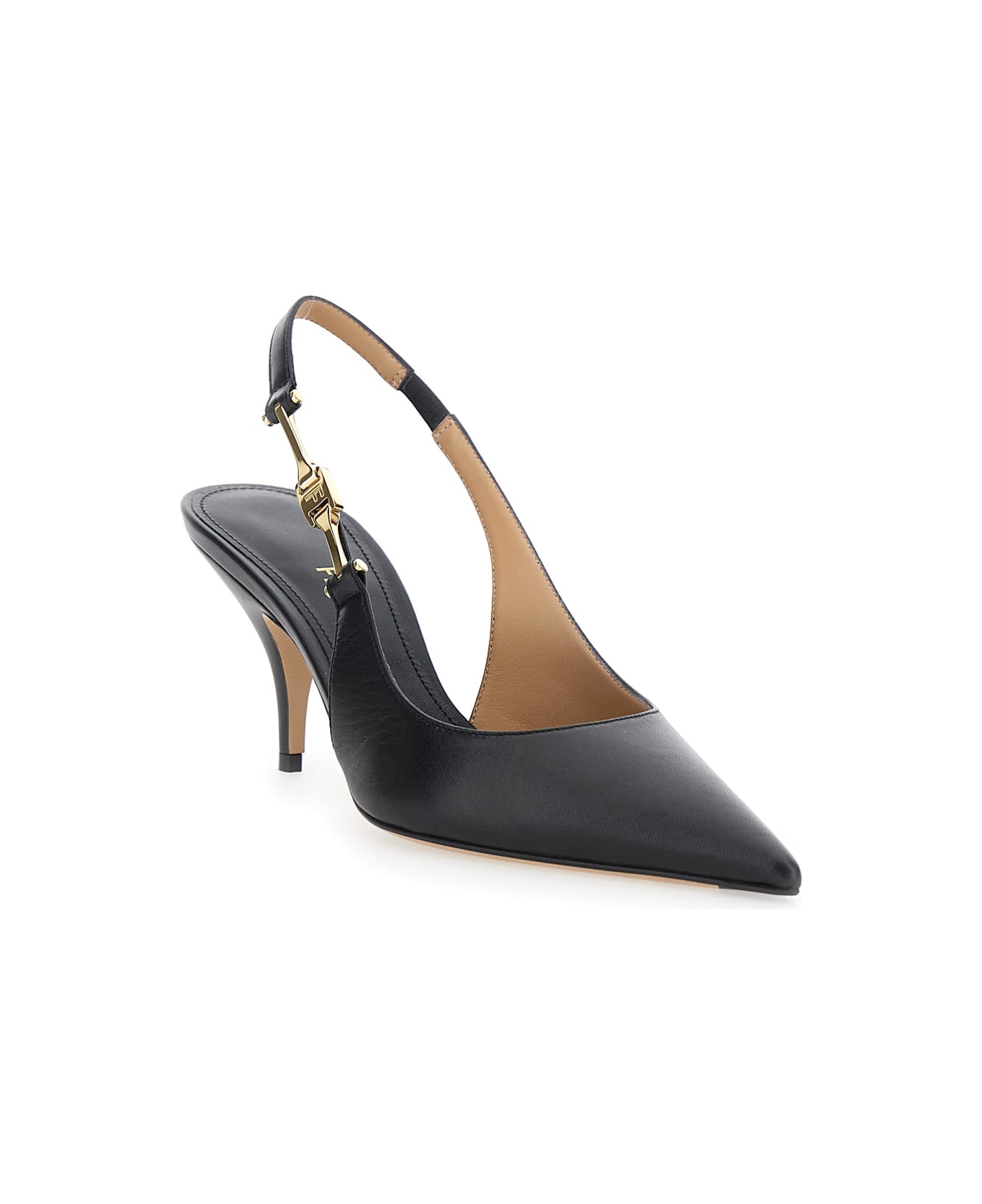 Ferragamo Tally 70 Sling Pump Heel 7.0 Mid (5 - <8 Cm) - Black