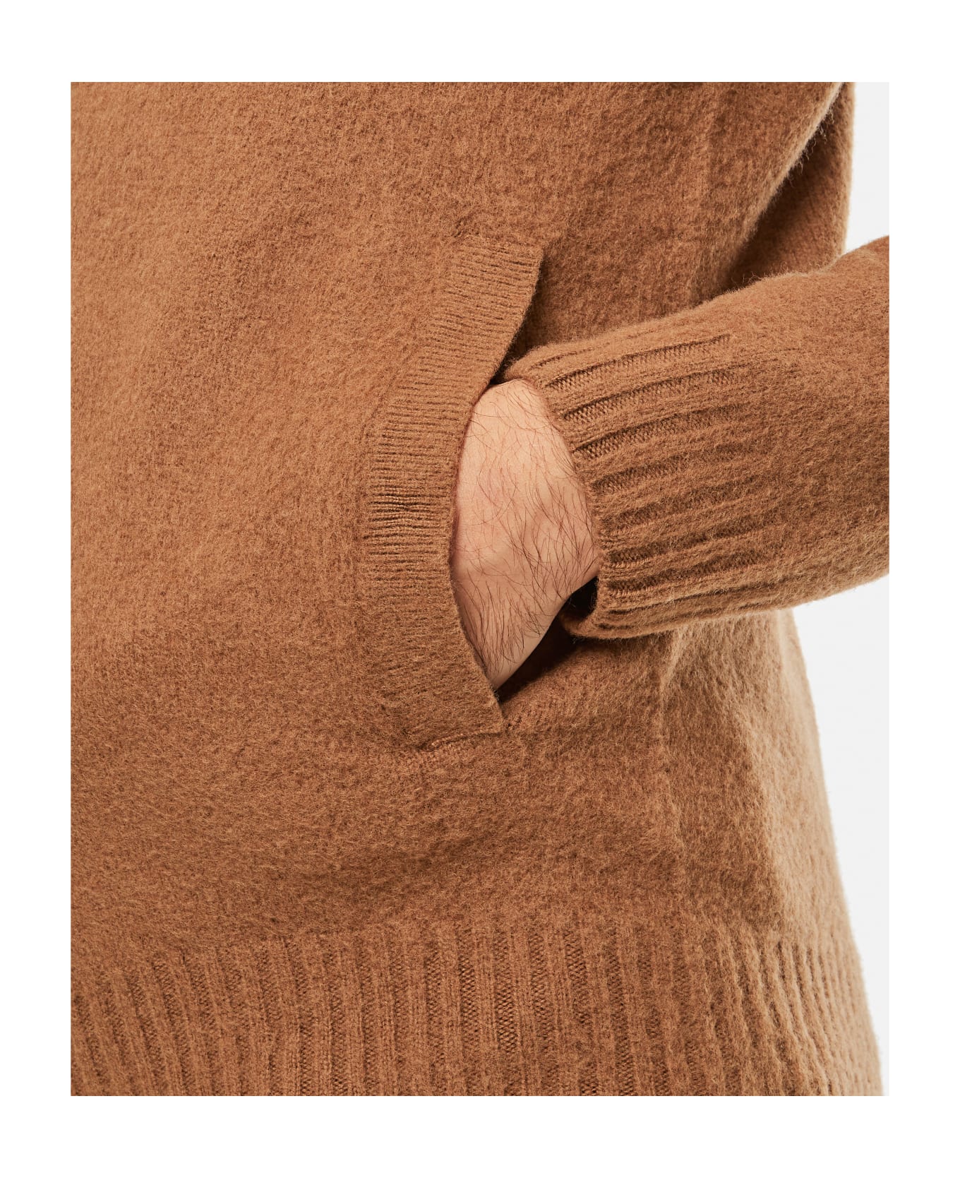 Drumohr Wool Cardigan Sweater - Brown