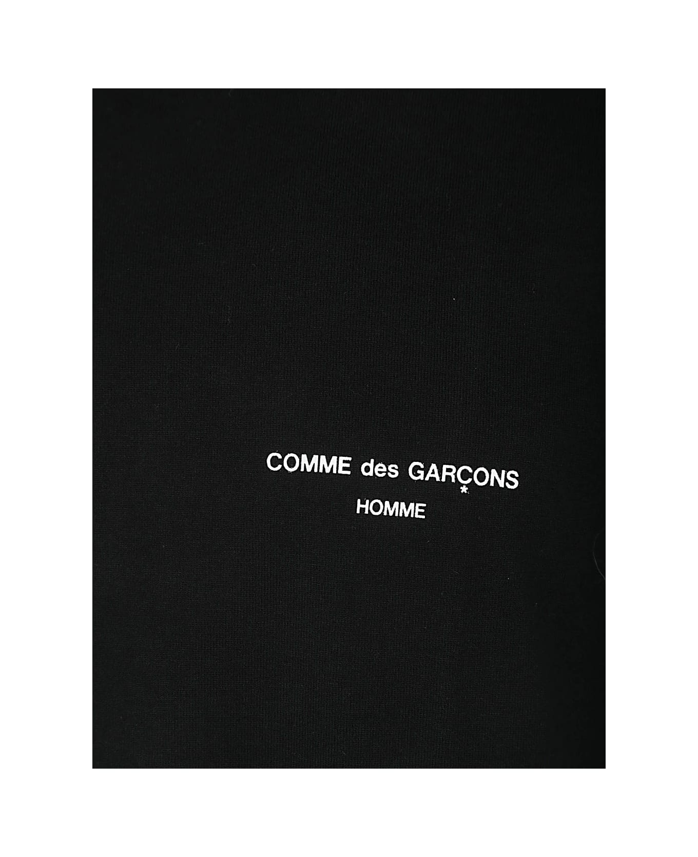 Comme des Garçons Homme Iconic T-shirt With Logo - Black