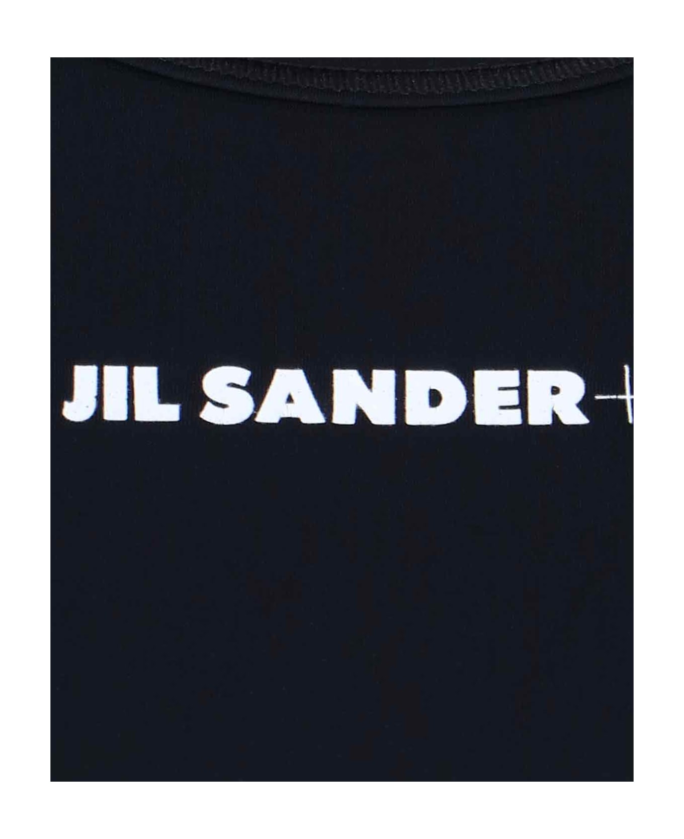 Jil Sander Logo Sports Top - BLACK